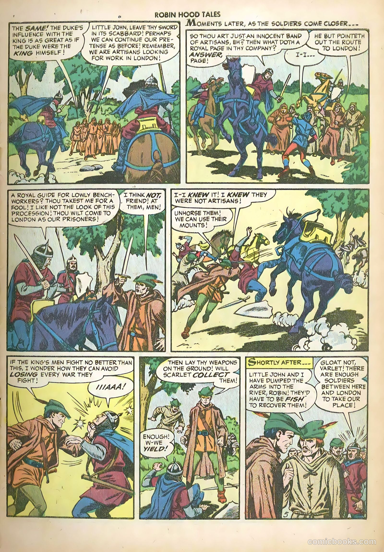 Robin Hood Tales #5 — page 7 of 36