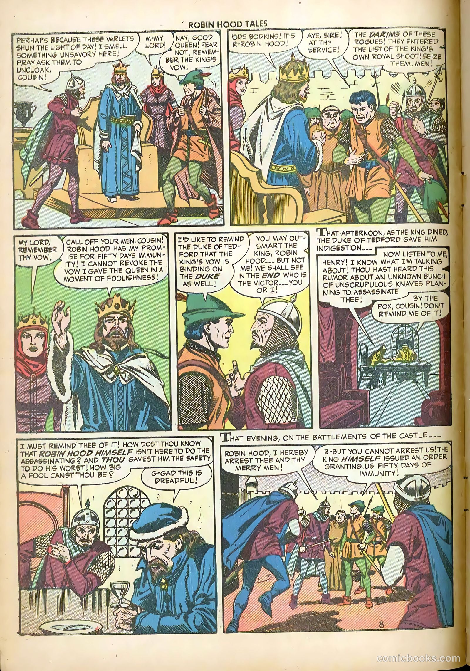 Robin Hood Tales #5 — page 10 of 36