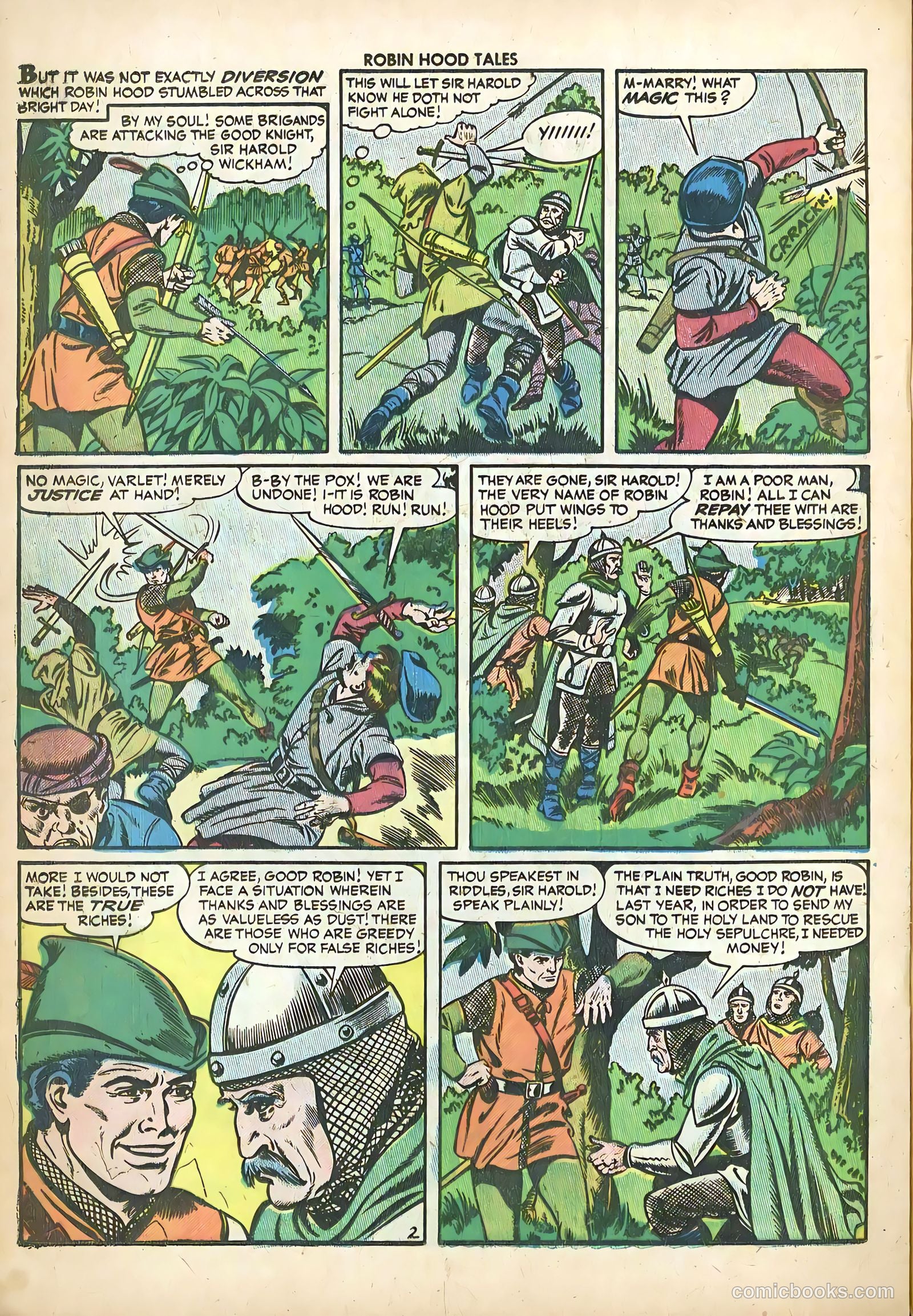 Robin Hood Tales #5 — page 20 of 36