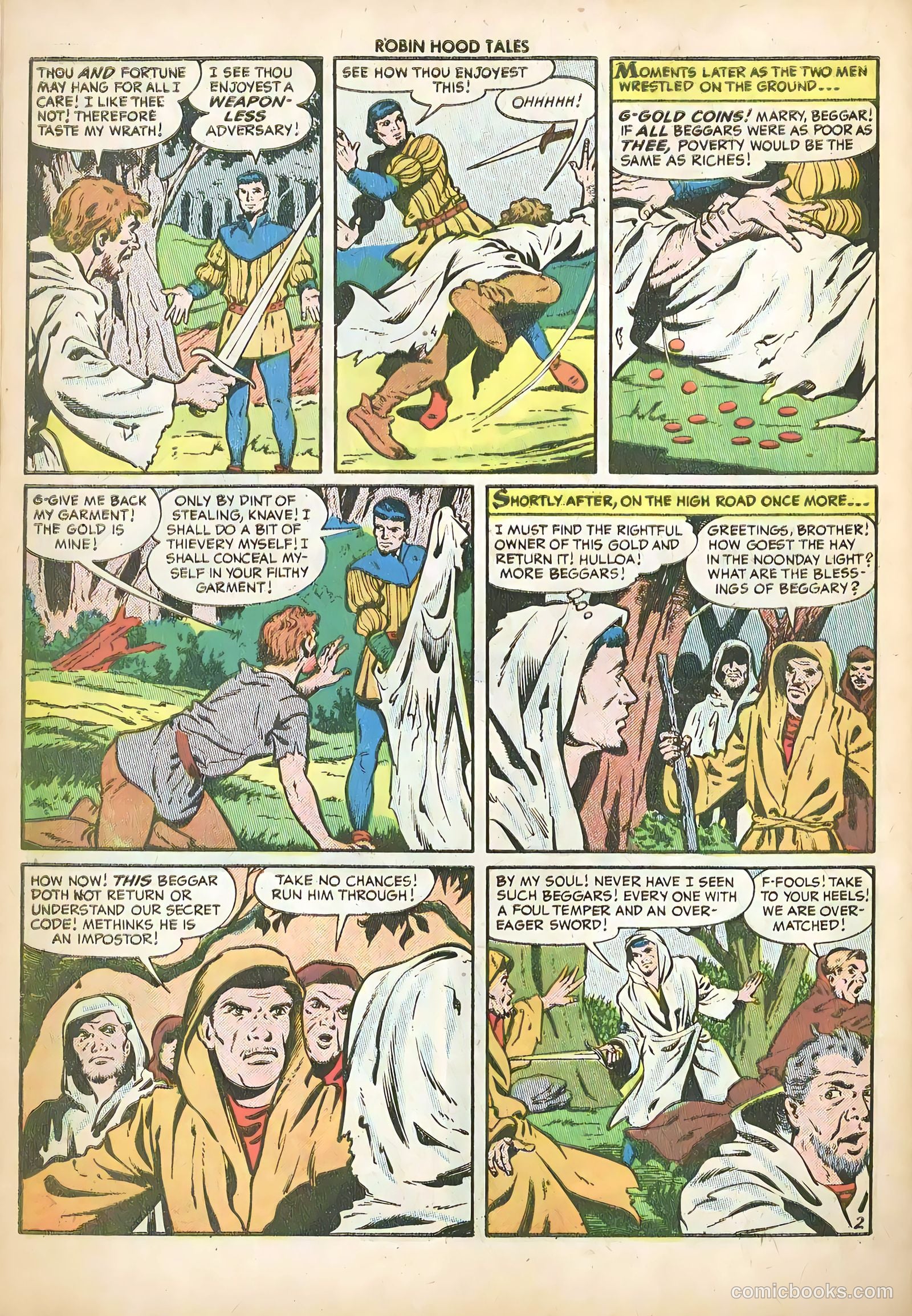 Robin Hood Tales #5 — page 30 of 36