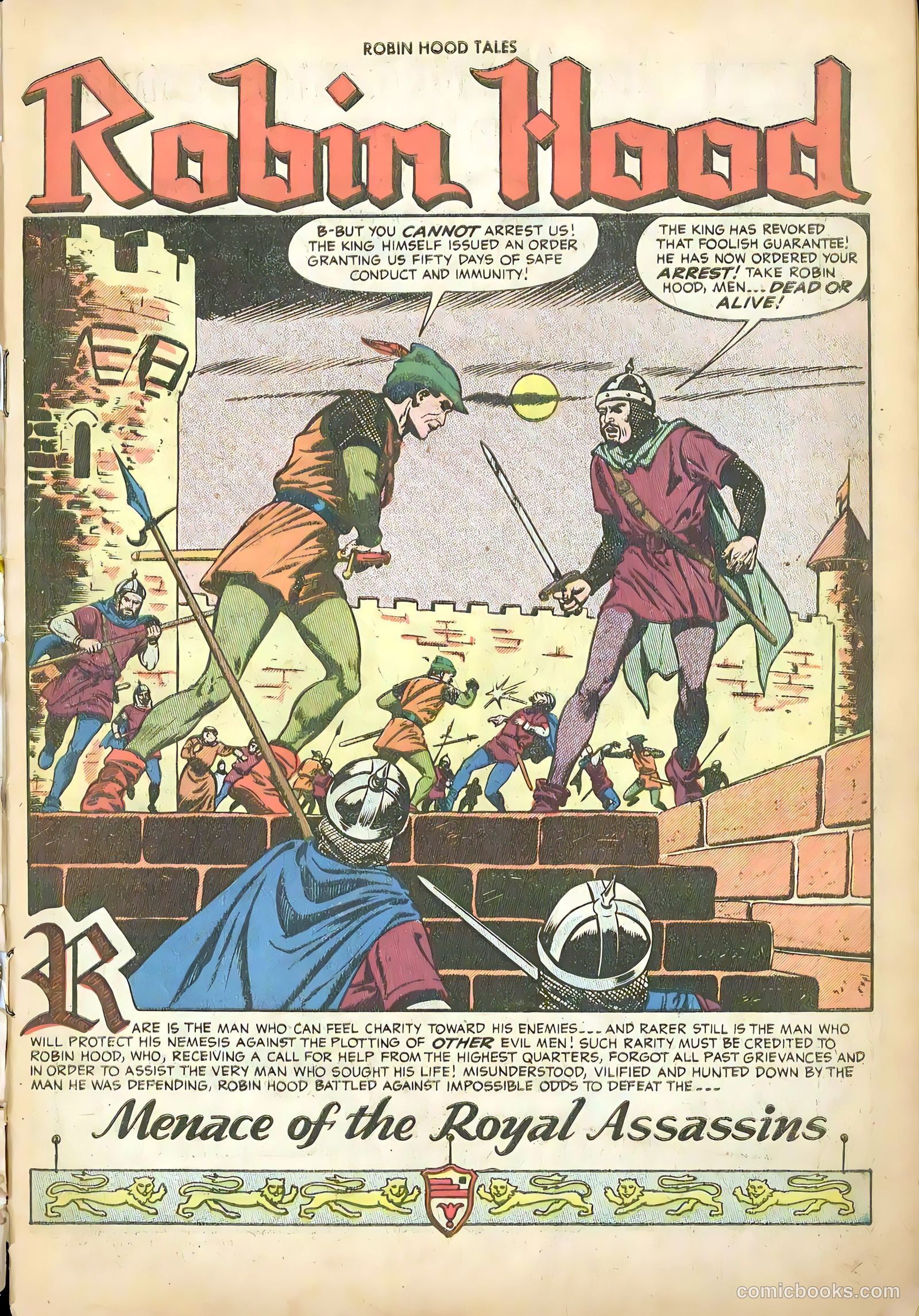 Robin Hood Tales #5 — page 3 of 36
