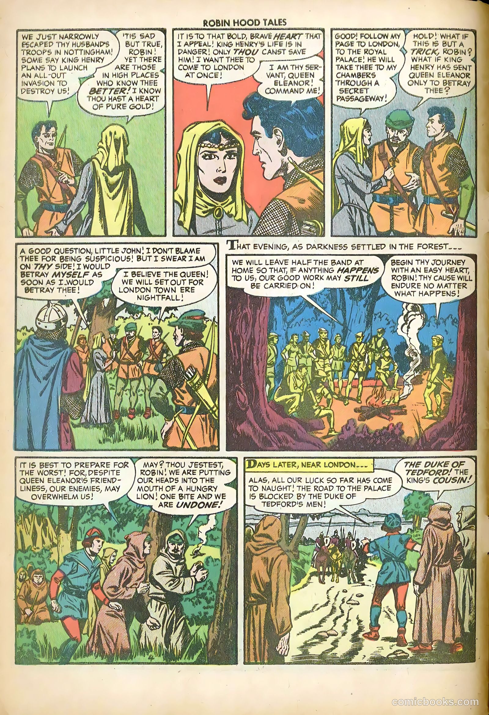 Robin Hood Tales #5 — page 6 of 36