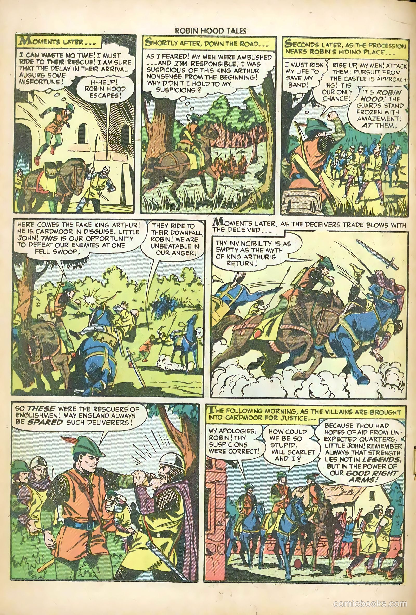 Robin Hood Tales #5 — page 18 of 36