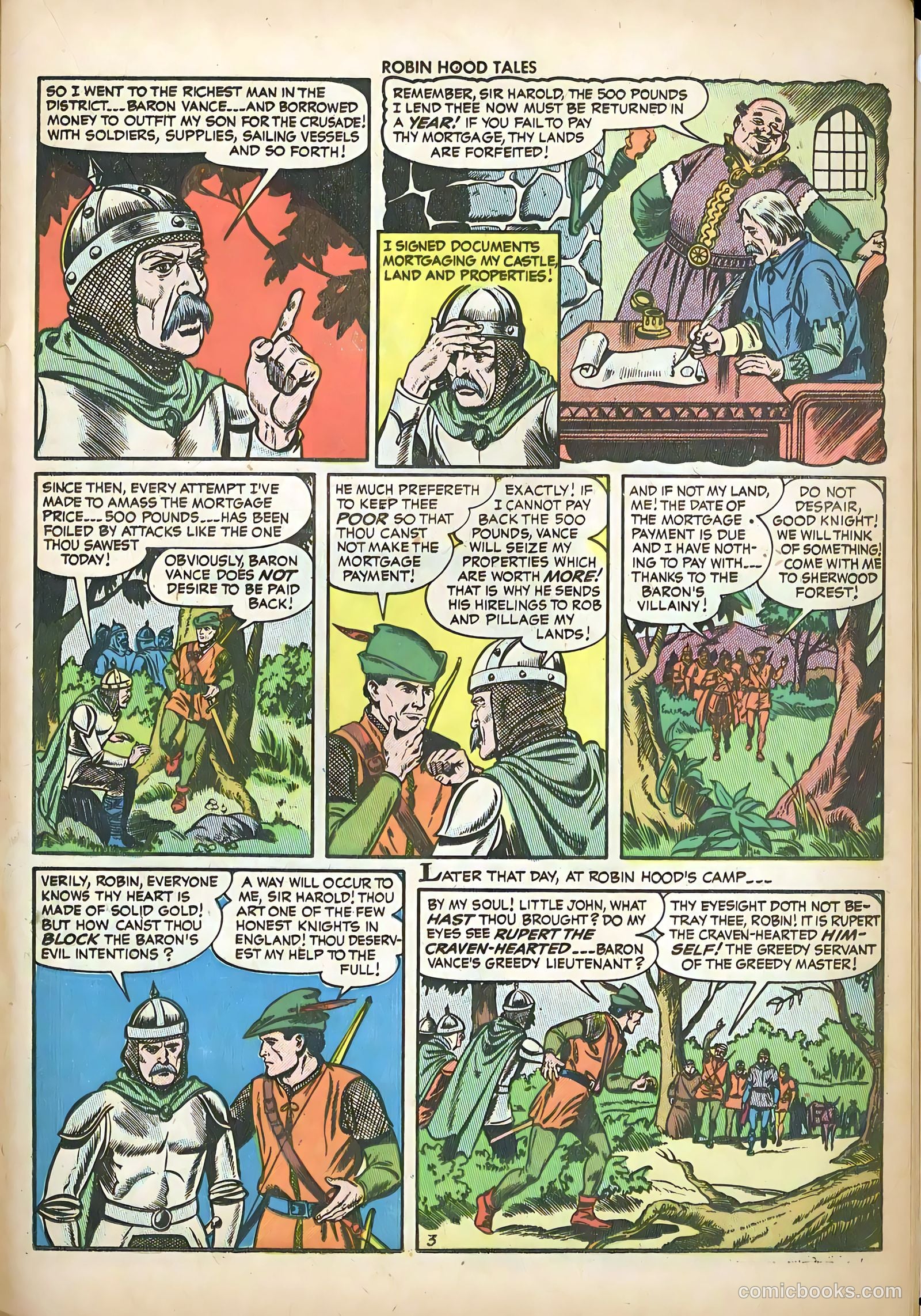 Robin Hood Tales #5 — page 21 of 36