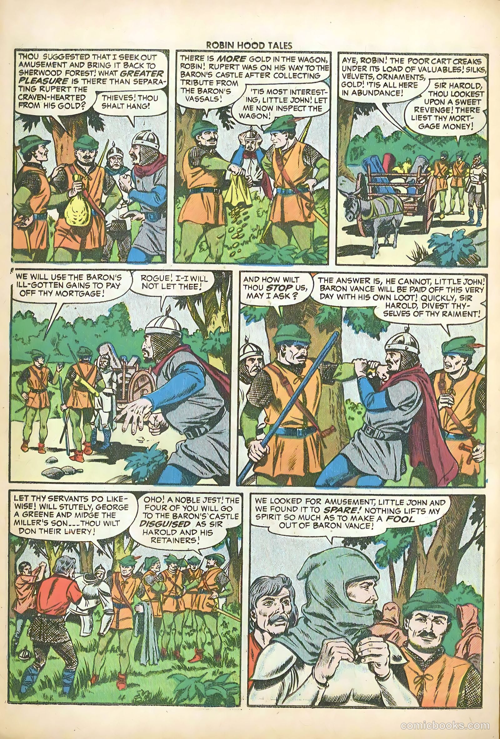 Robin Hood Tales #5 — page 22 of 36