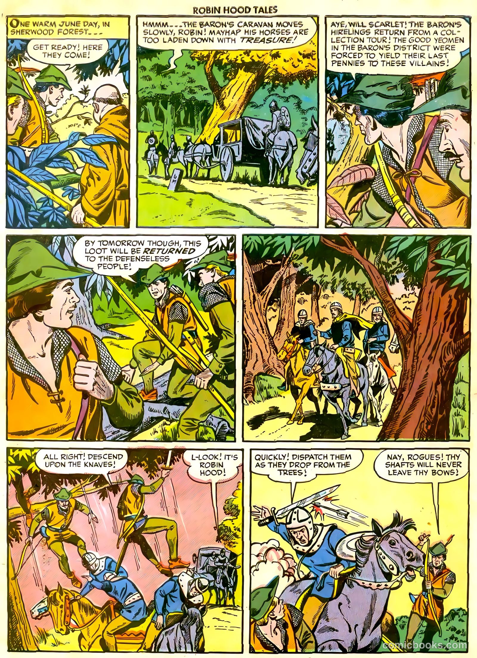 Robin Hood Tales #6 — page 4 of 36