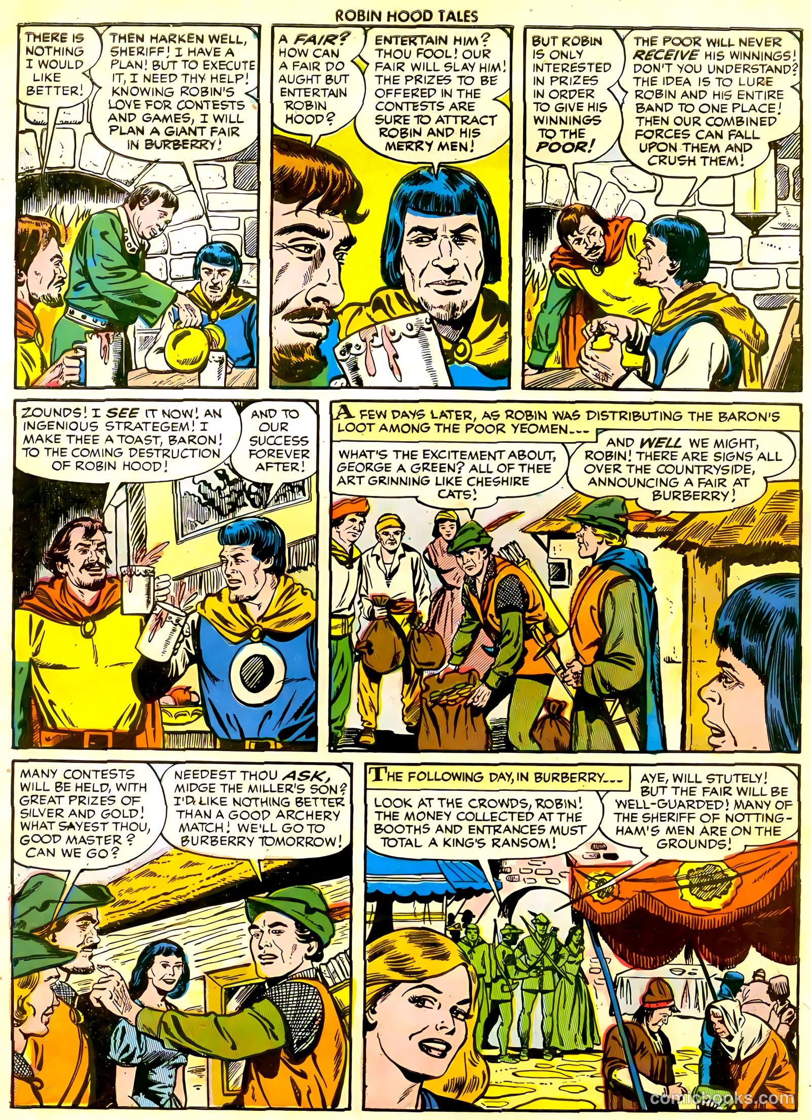 Robin Hood Tales #6 — page 6 of 36