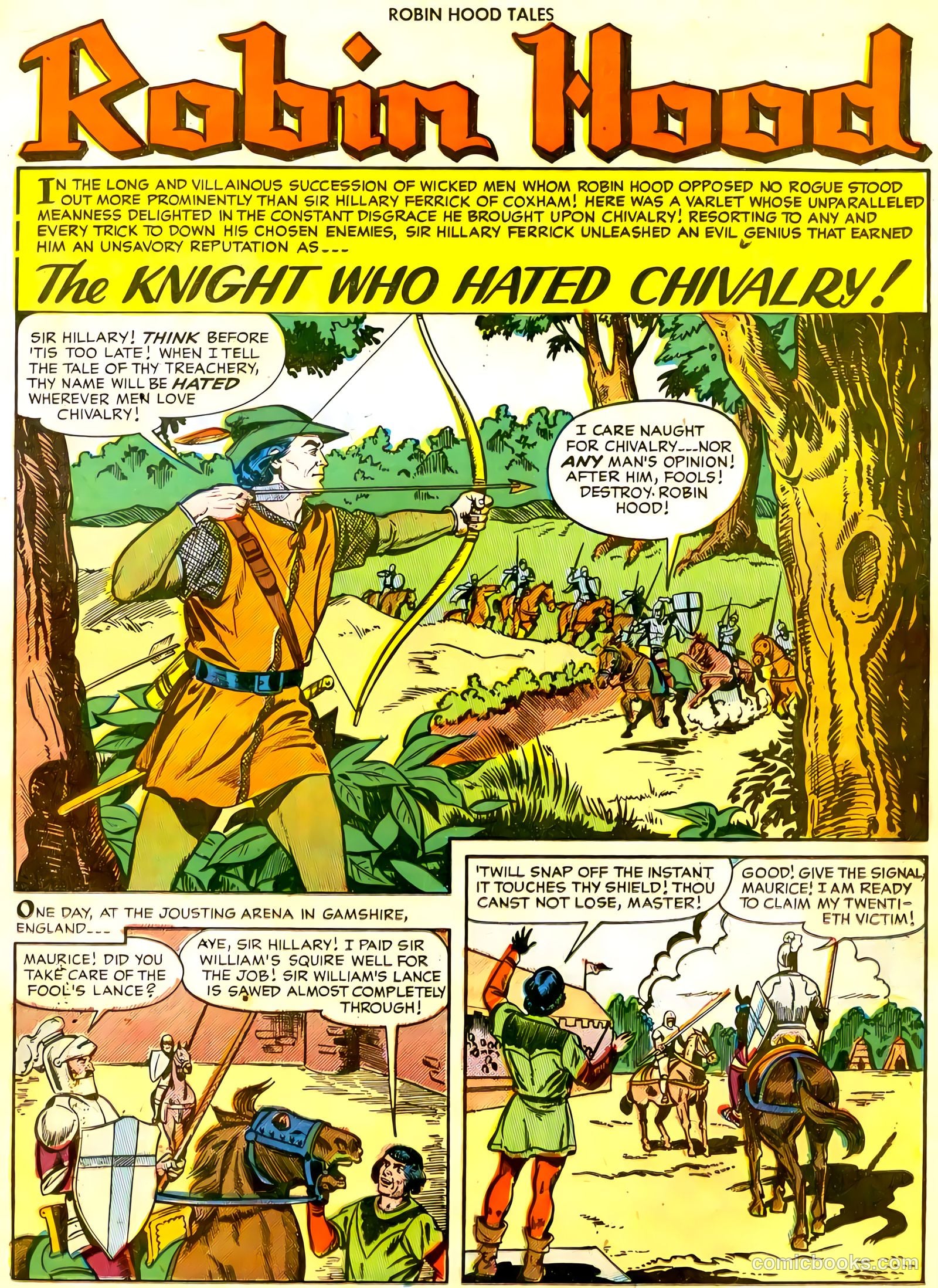 Robin Hood Tales #6 — page 19 of 36