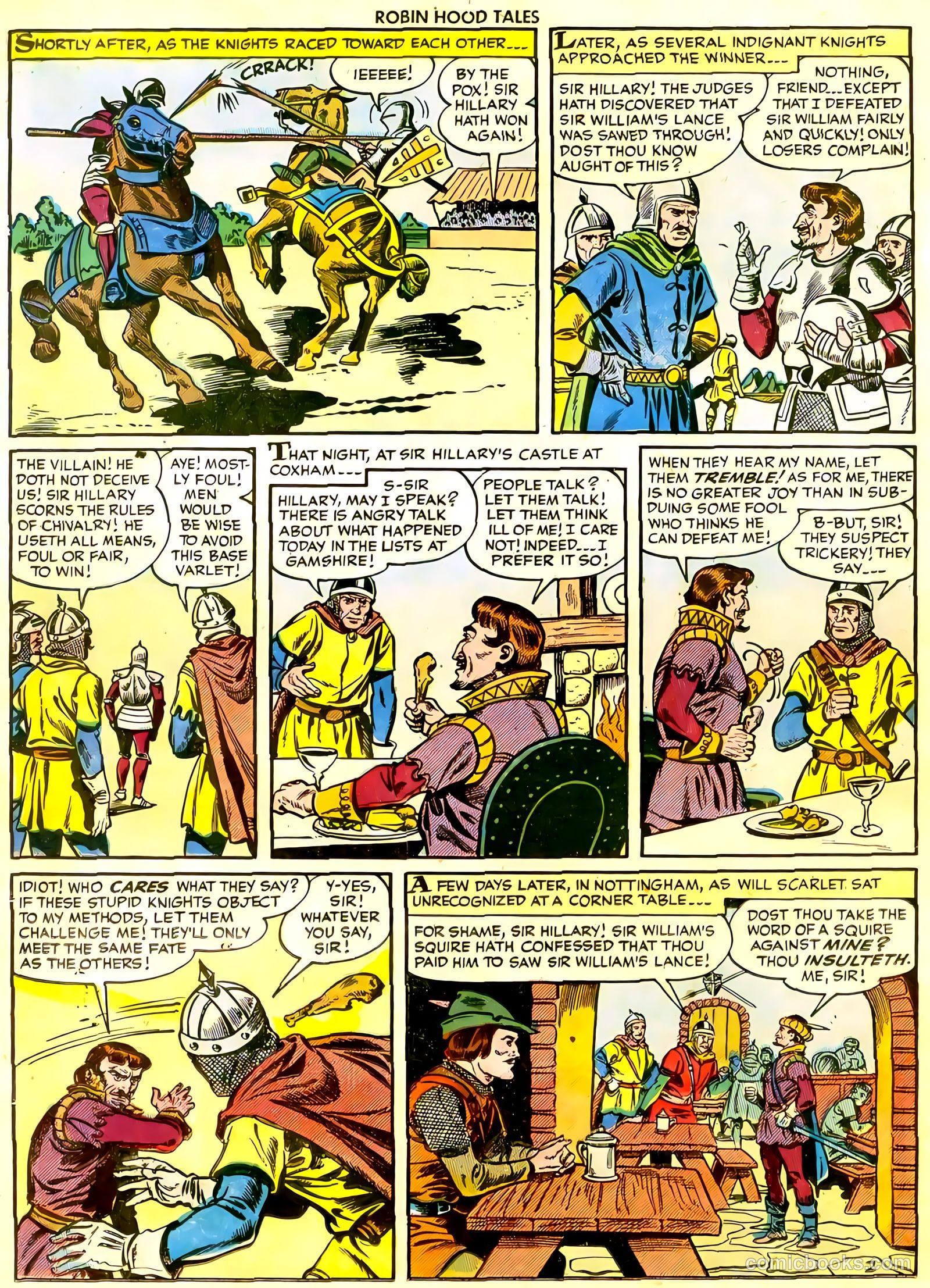 Robin Hood Tales #6 — page 20 of 36