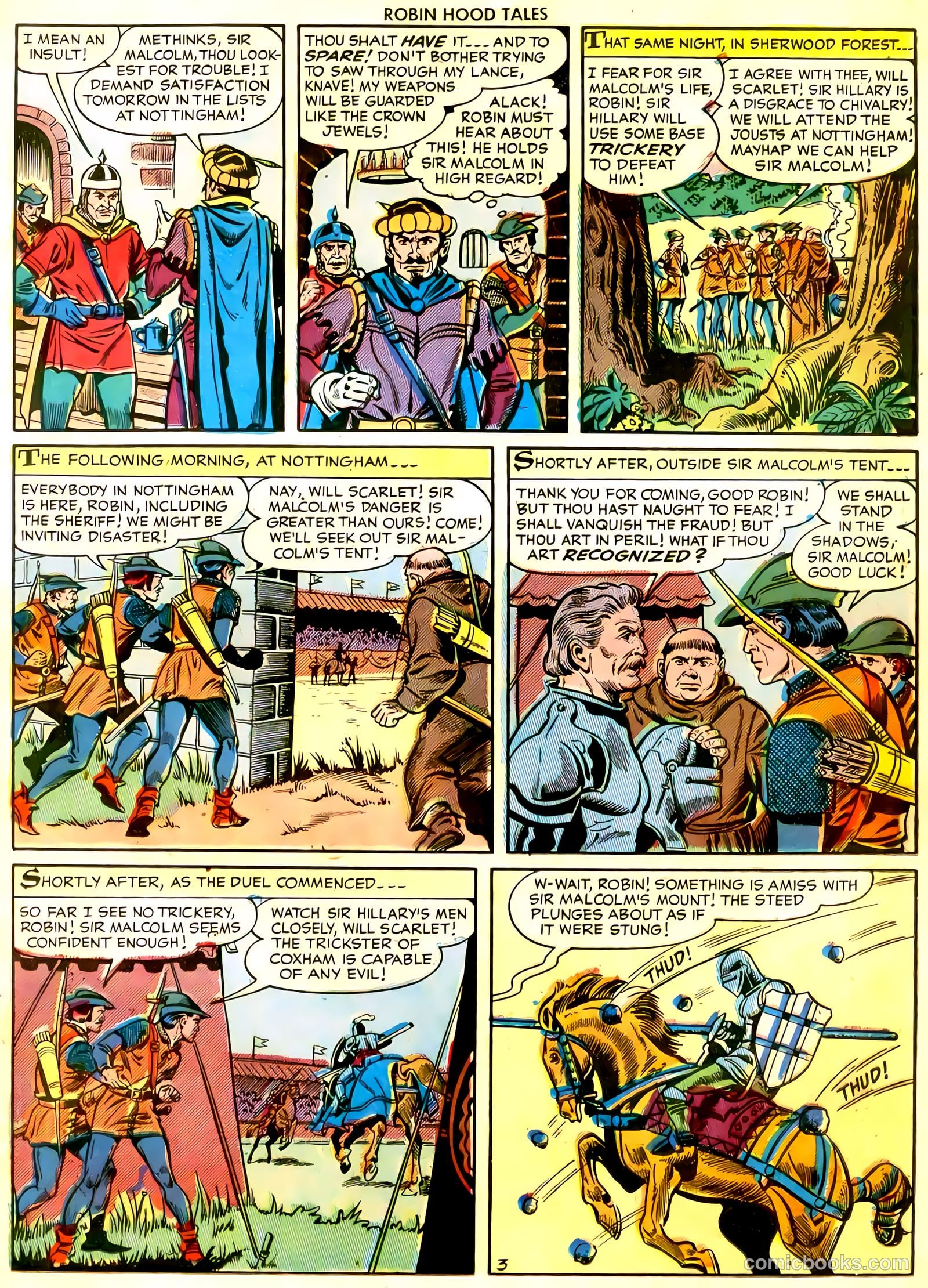 Robin Hood Tales #6 — page 21 of 36