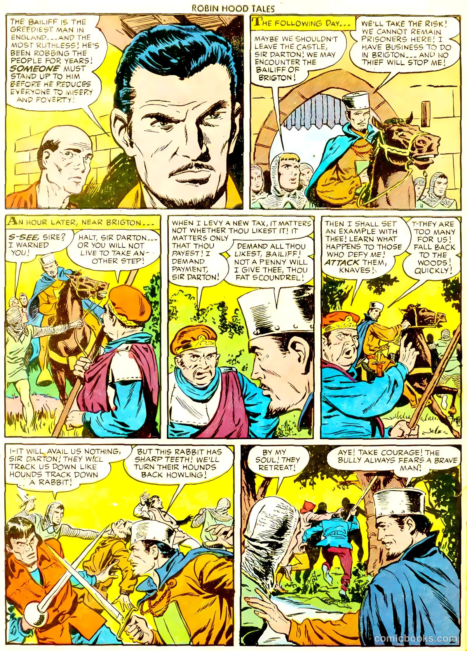 Robin Hood Tales #6 — page 30 of 36
