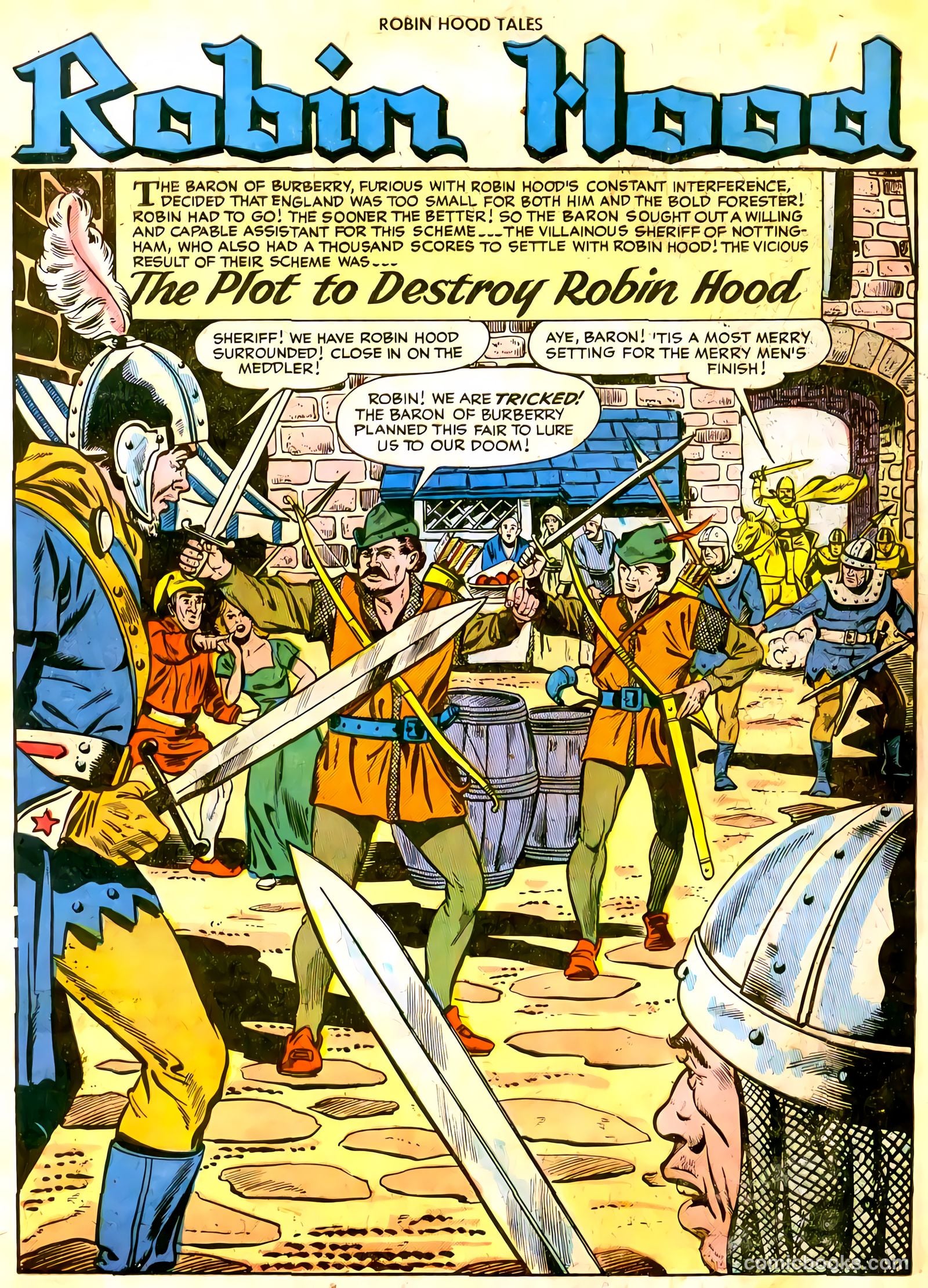 Robin Hood Tales #6 — page 3 of 36