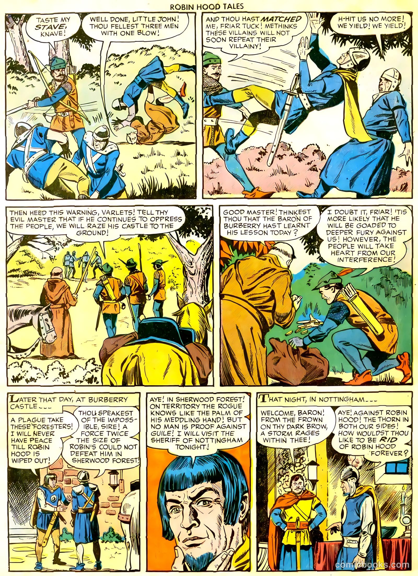 Robin Hood Tales #6 — page 5 of 36