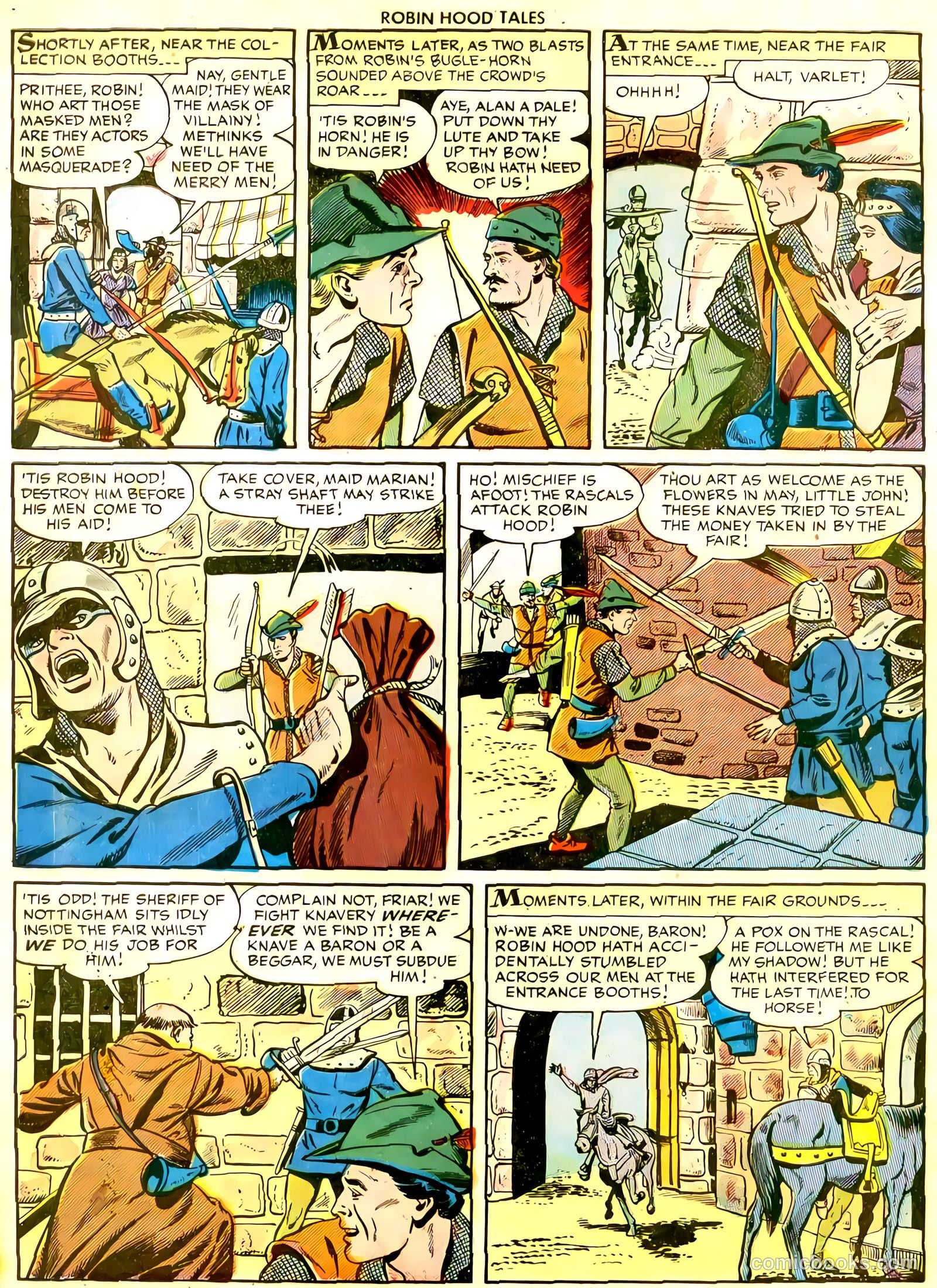 Robin Hood Tales #6 — page 8 of 36