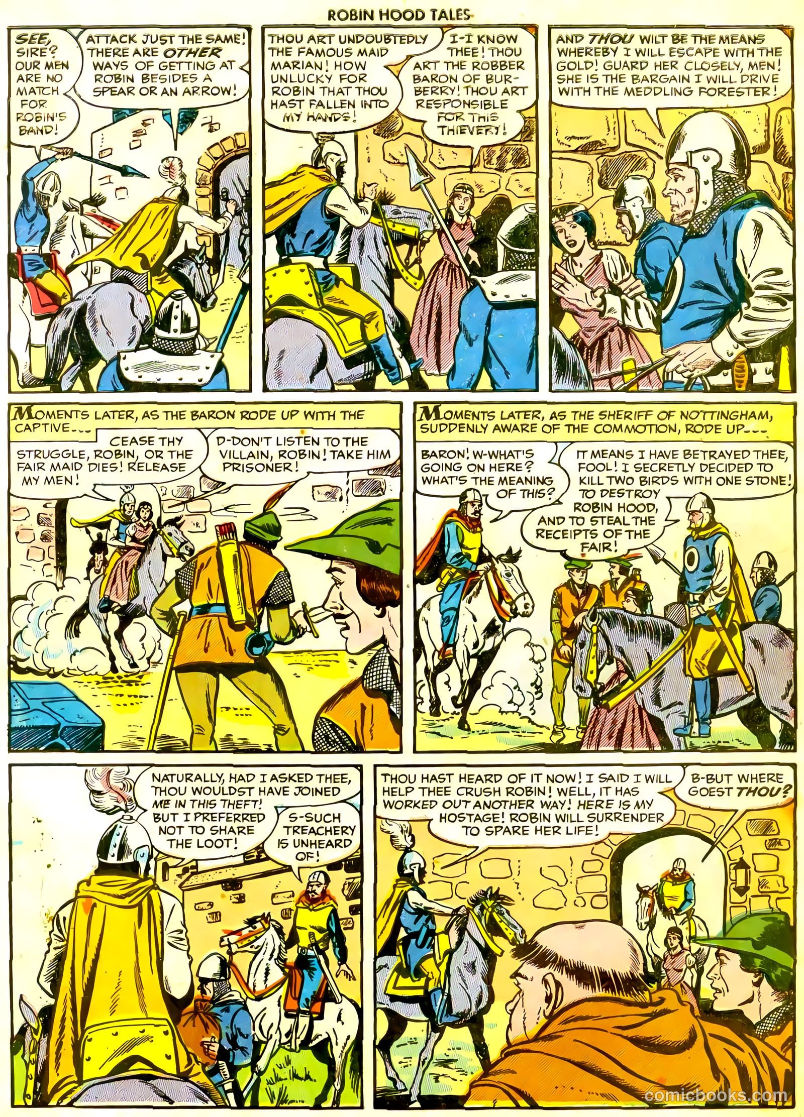Robin Hood Tales #6 — page 9 of 36