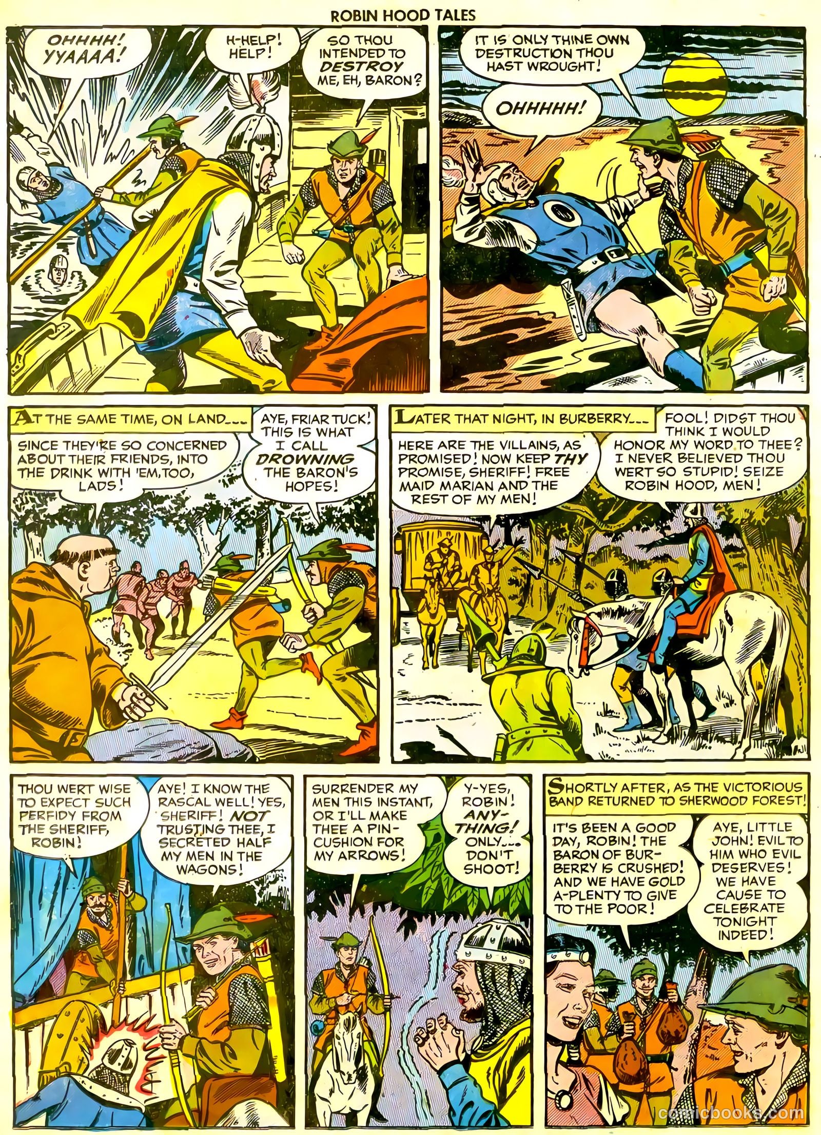 Robin Hood Tales #6 — page 12 of 36