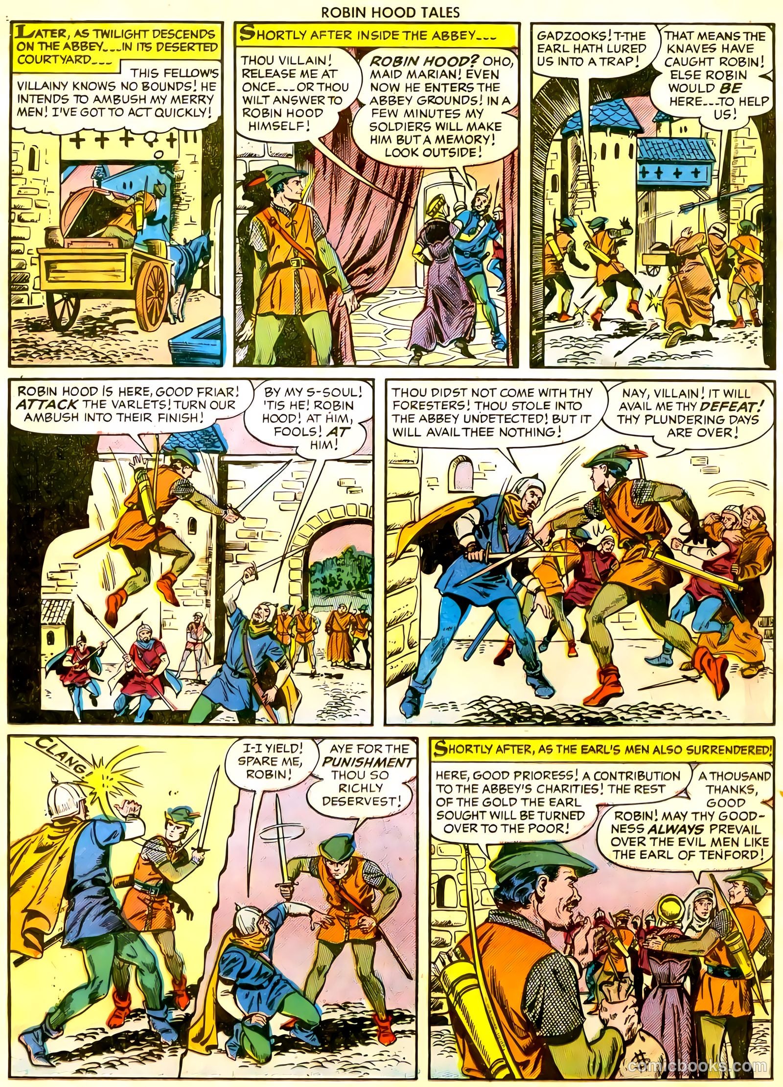 Robin Hood Tales #6 — page 18 of 36