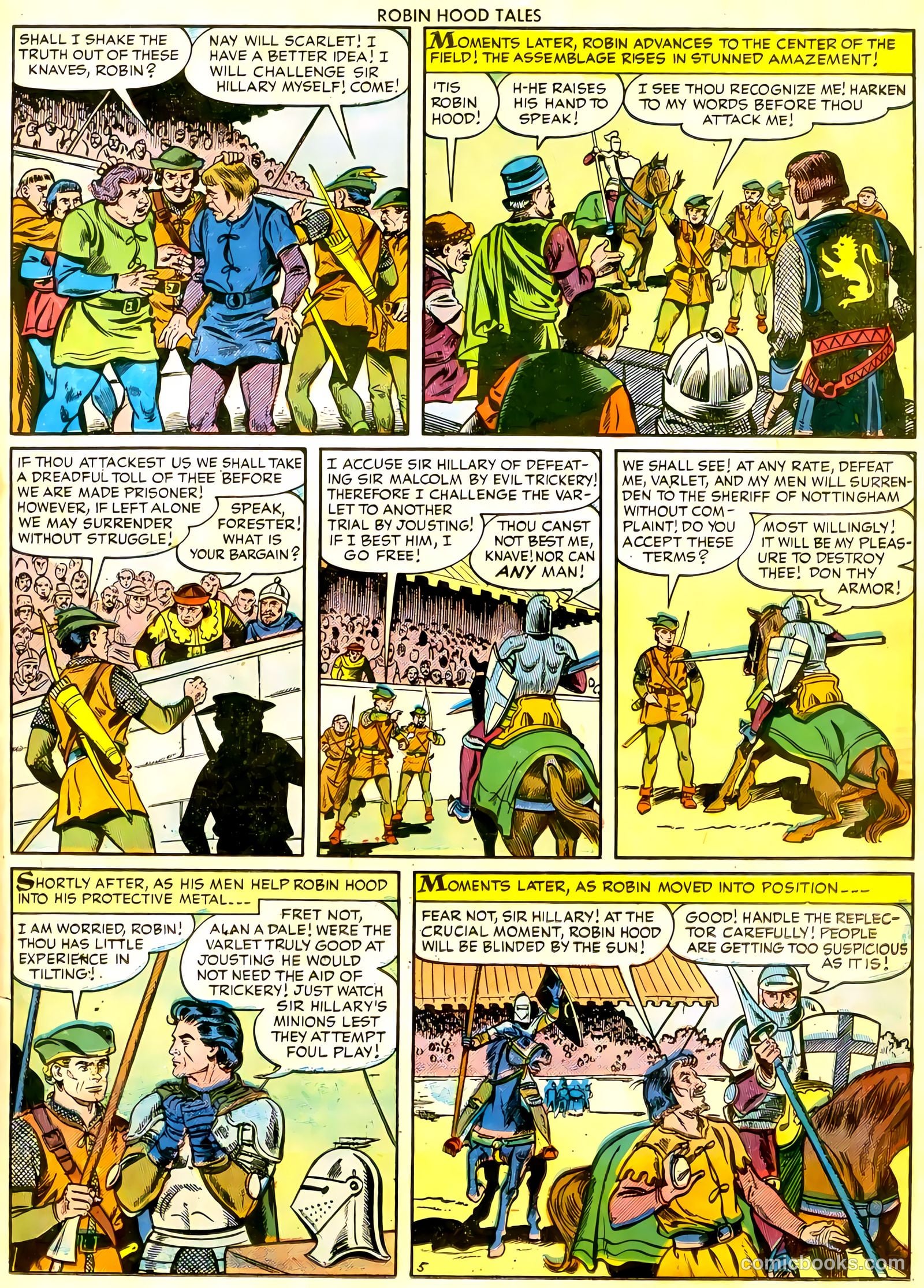 Robin Hood Tales #6 — page 23 of 36