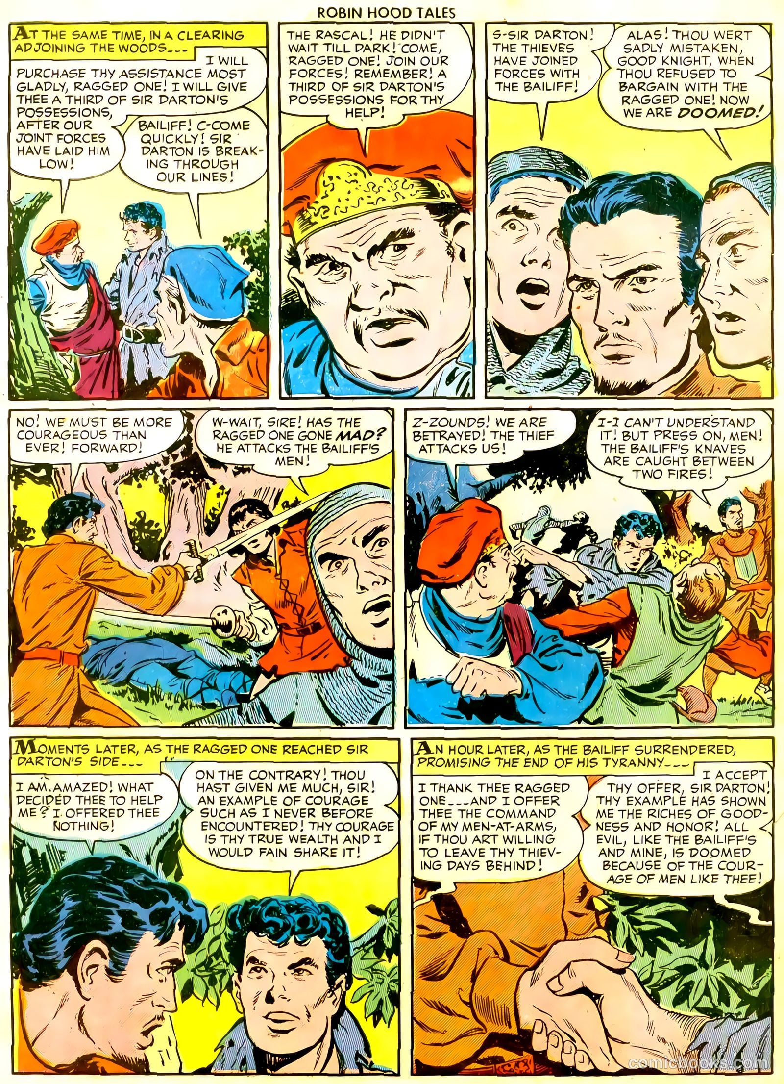 Robin Hood Tales #6 — page 32 of 36