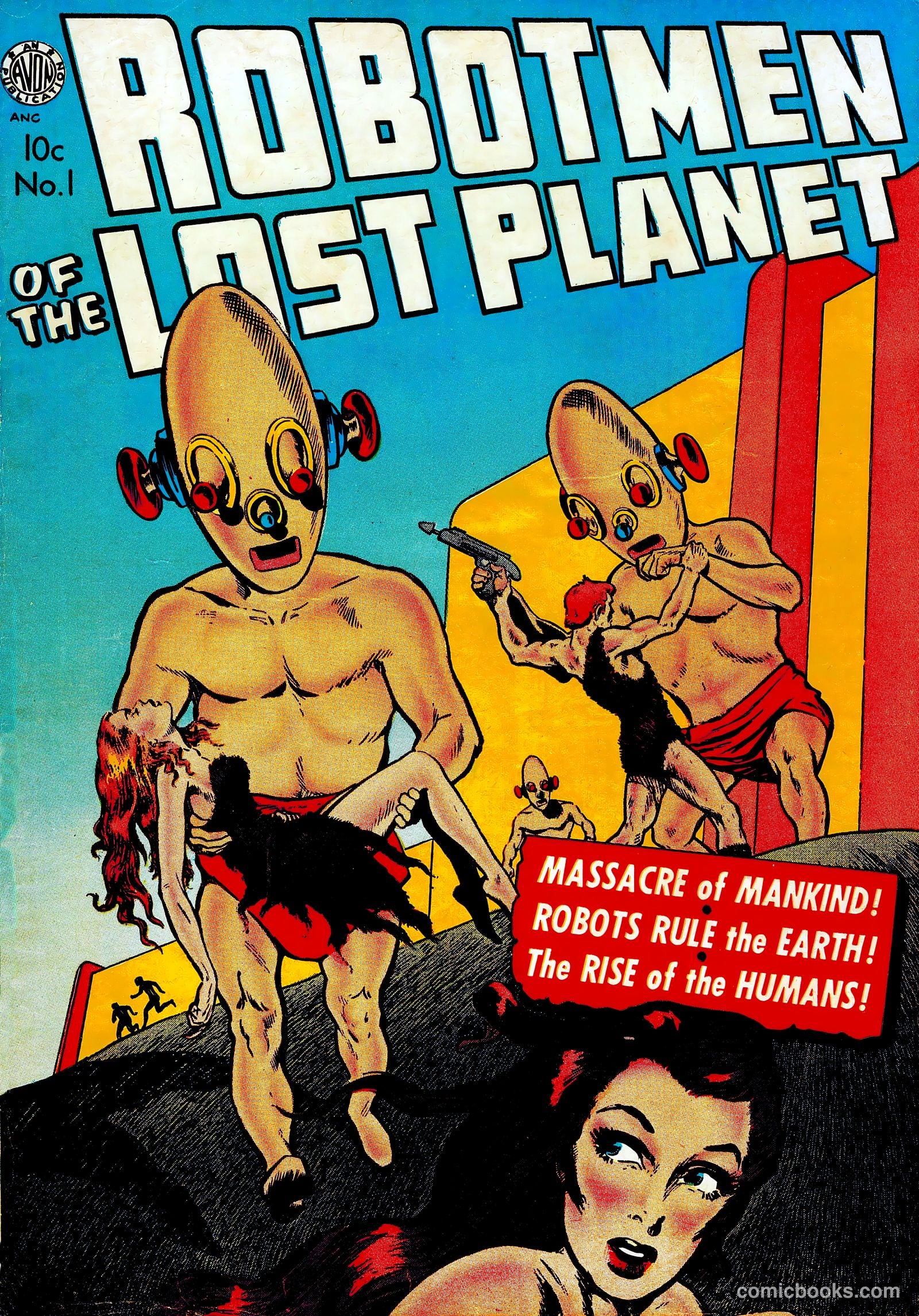 Robotmen of the Lost Planet #1 — page 1 of 36