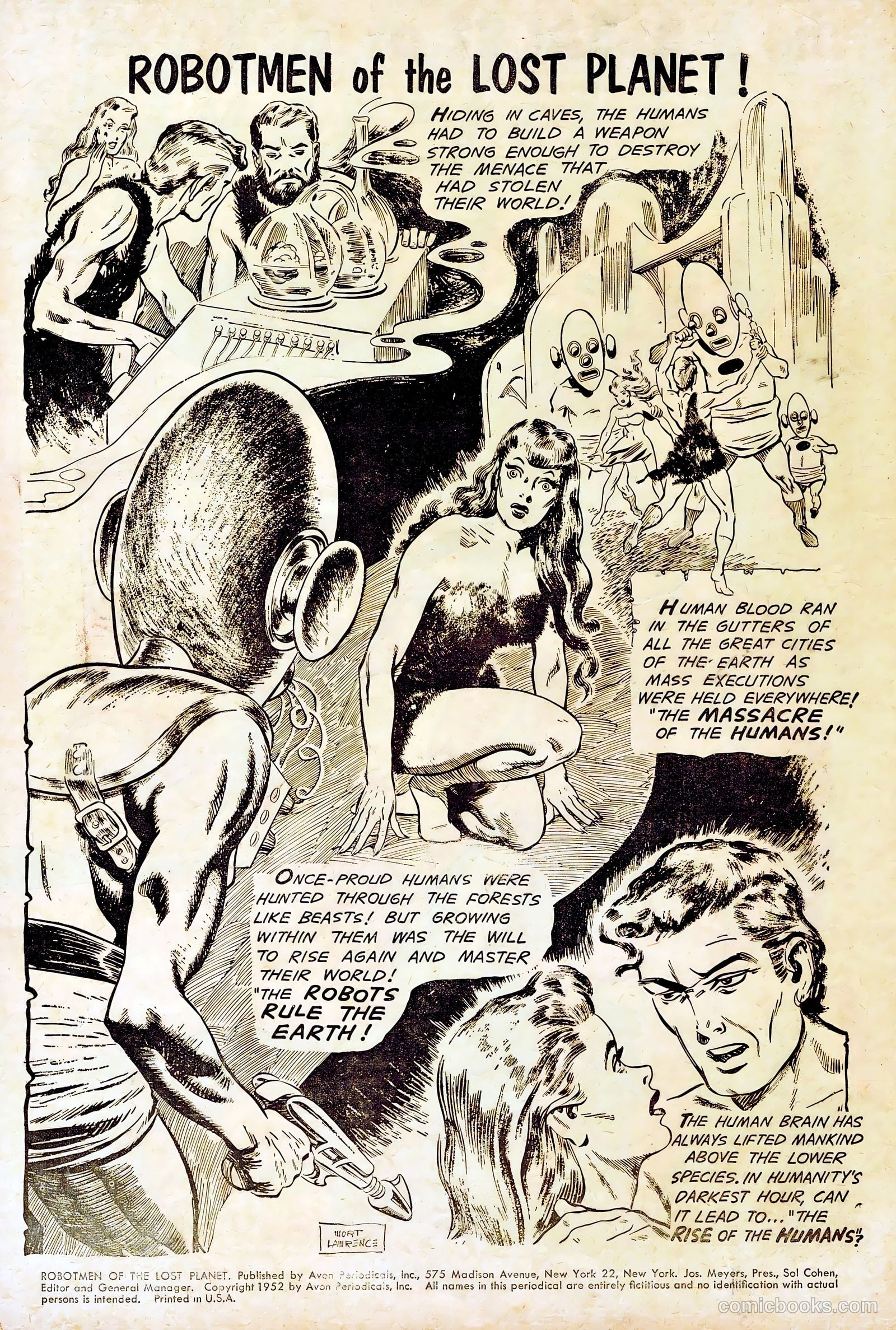 Robotmen of the Lost Planet #1 — page 2 of 36