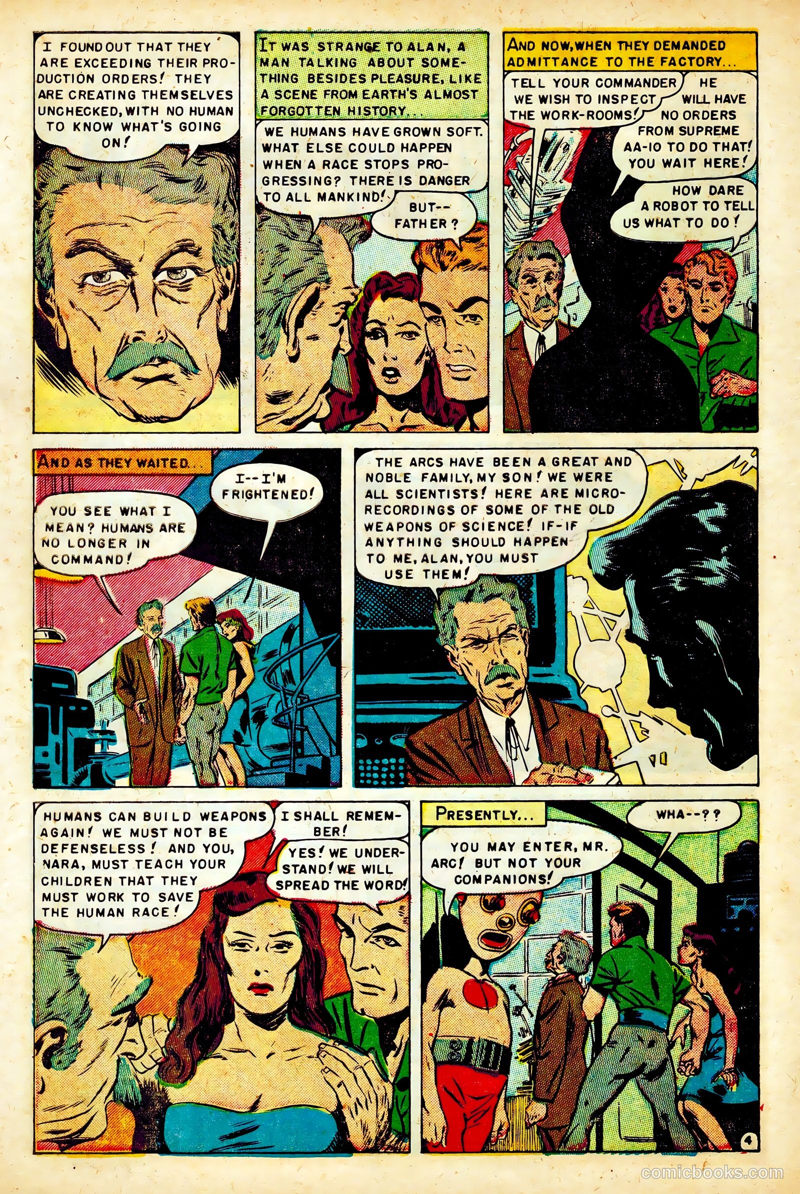 Robotmen of the Lost Planet #1 — page 6 of 36