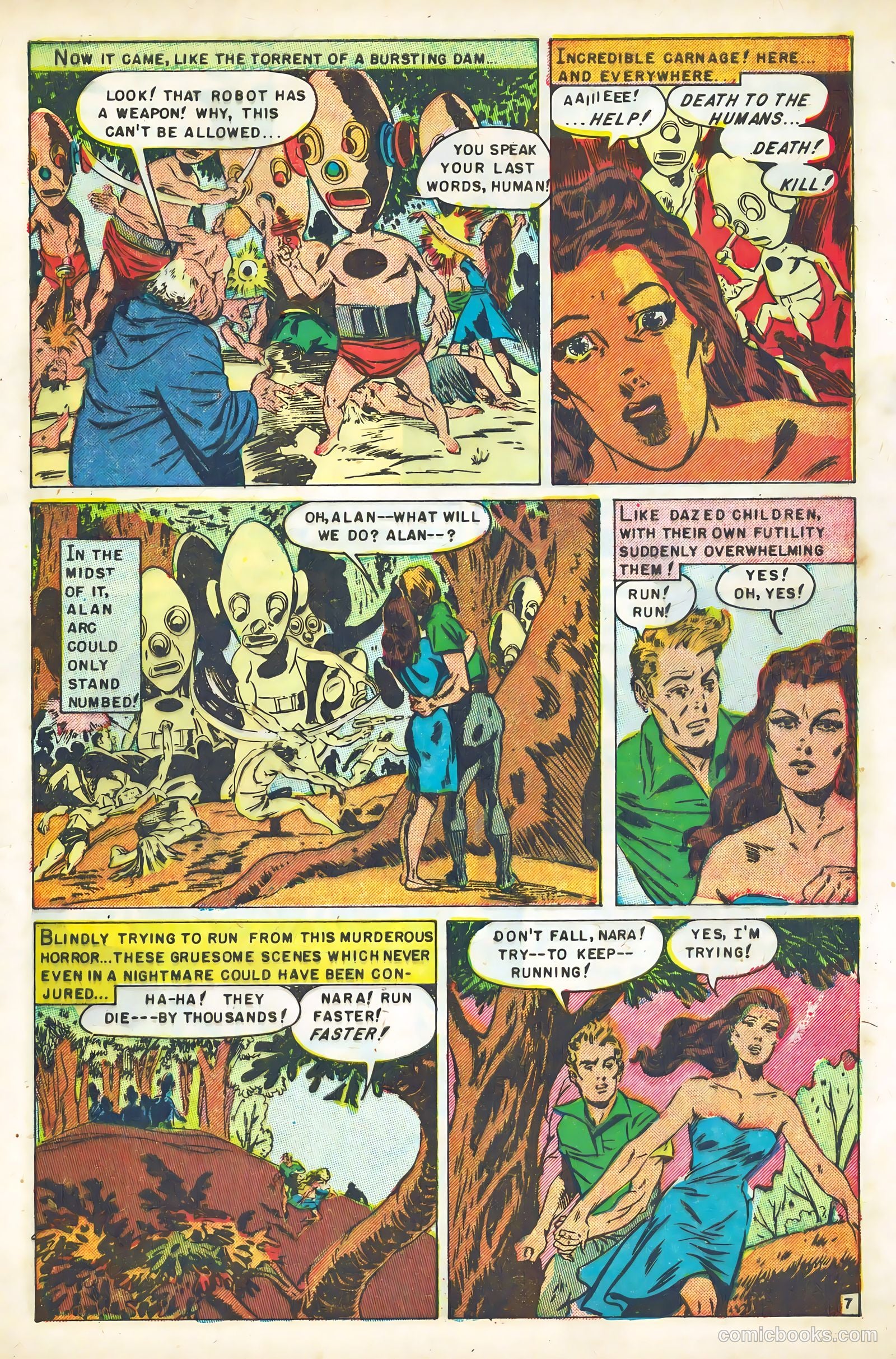 Robotmen of the Lost Planet #1 — page 9 of 36