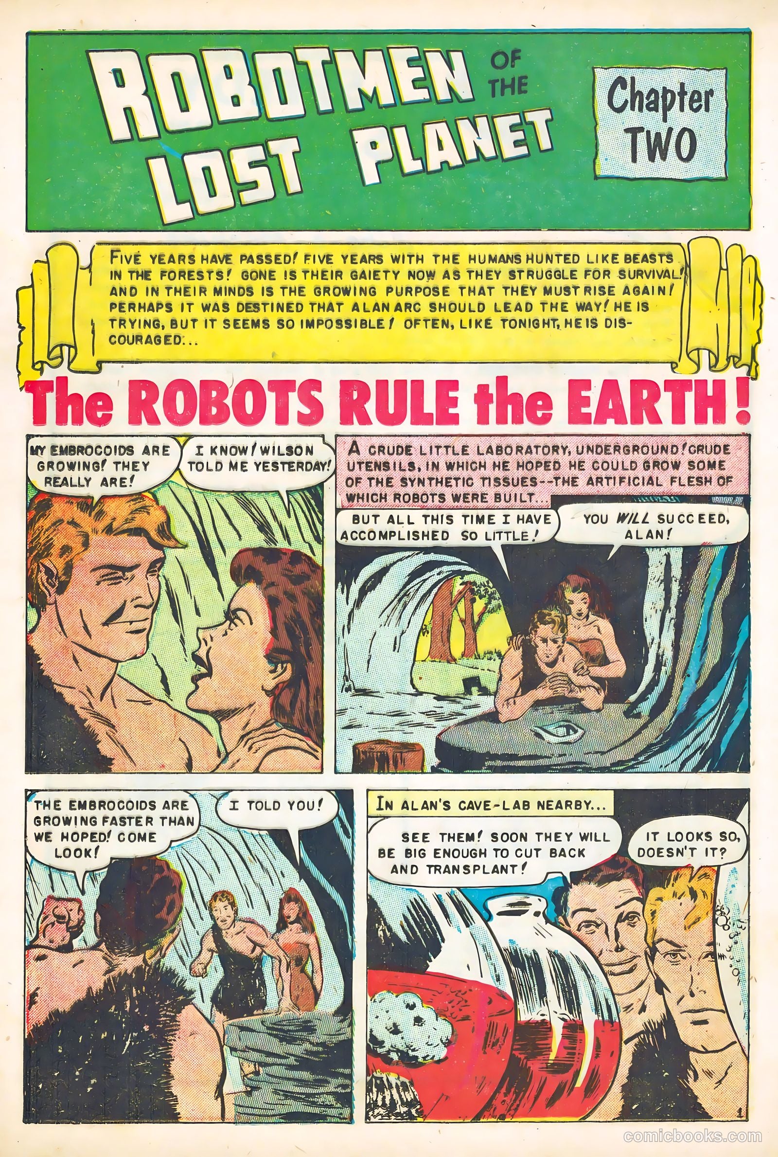 Robotmen of the Lost Planet #1 — page 12 of 36