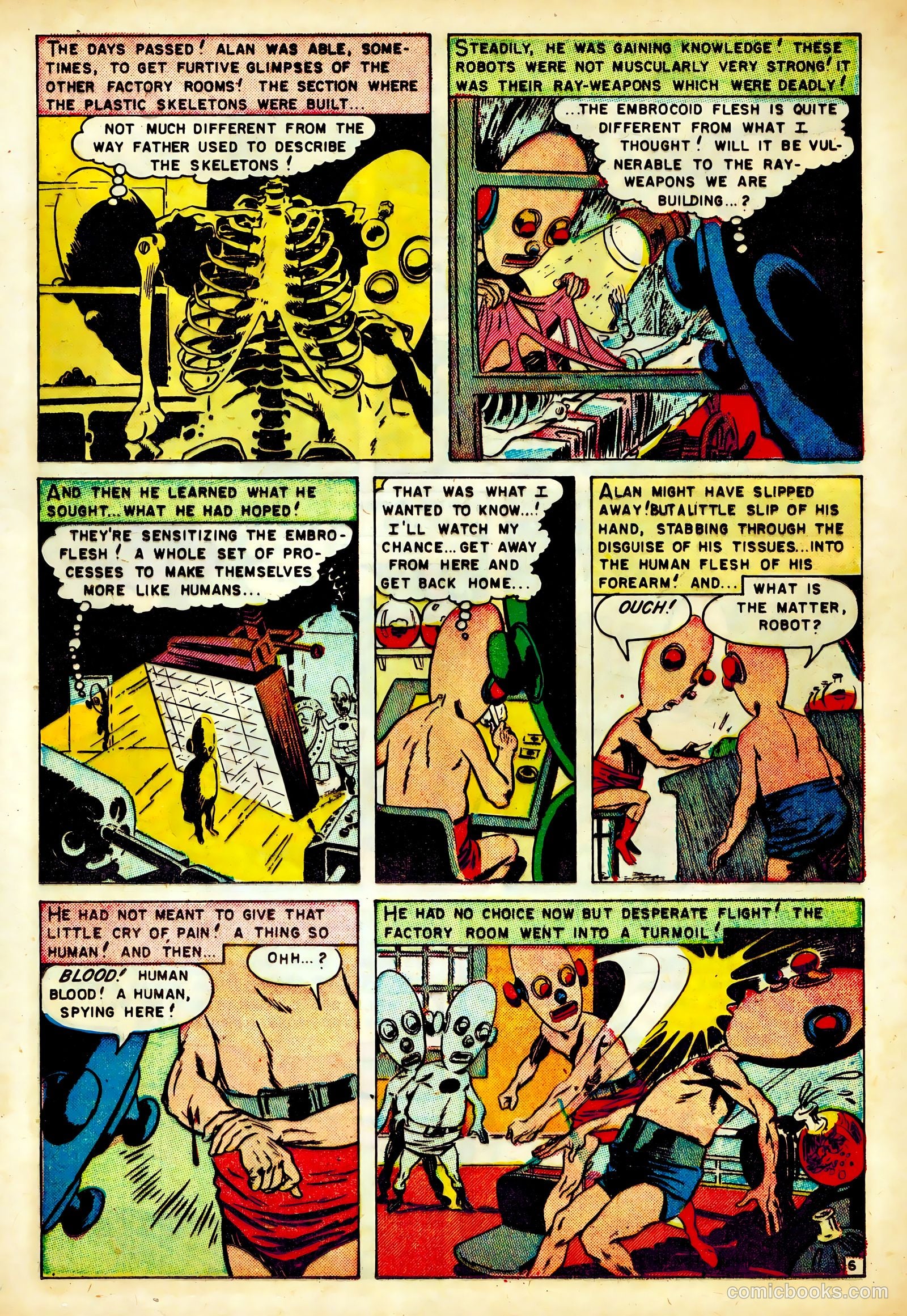Robotmen of the Lost Planet #1 — page 17 of 36