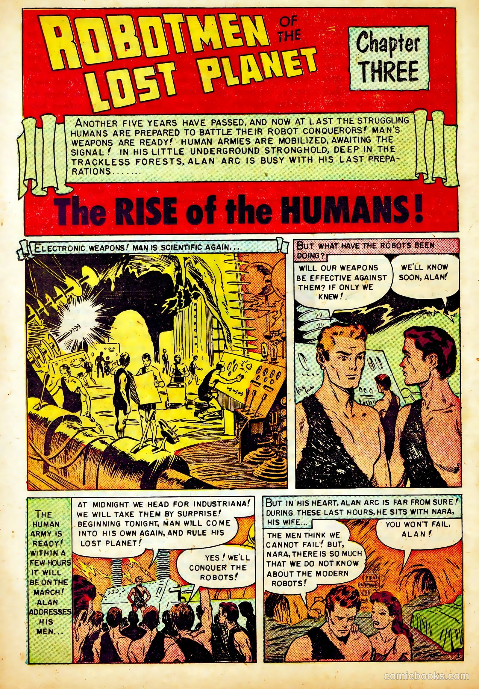 Robotmen of the Lost Planet #1 — page 22 of 36