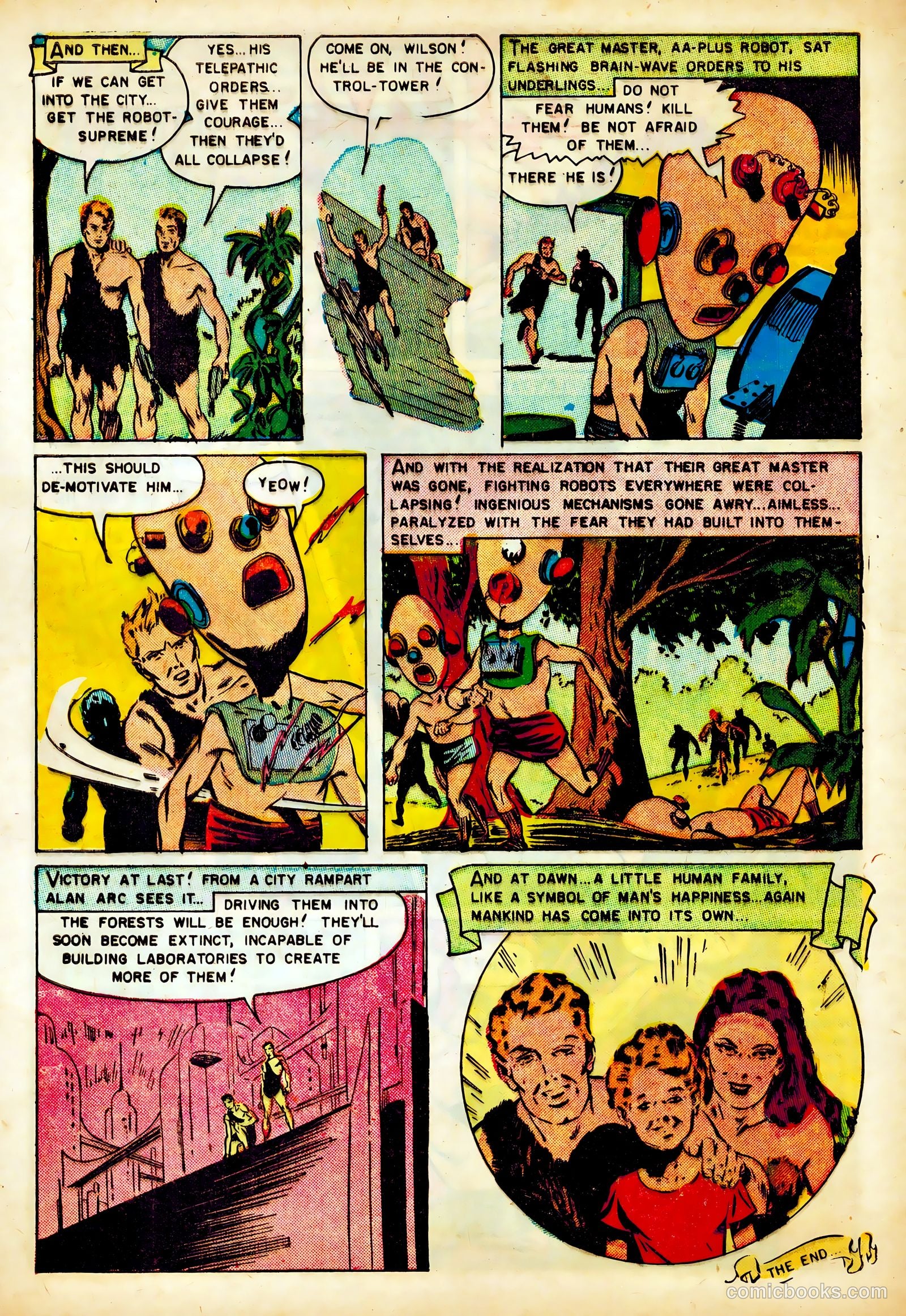 Robotmen of the Lost Planet #1 — page 28 of 36