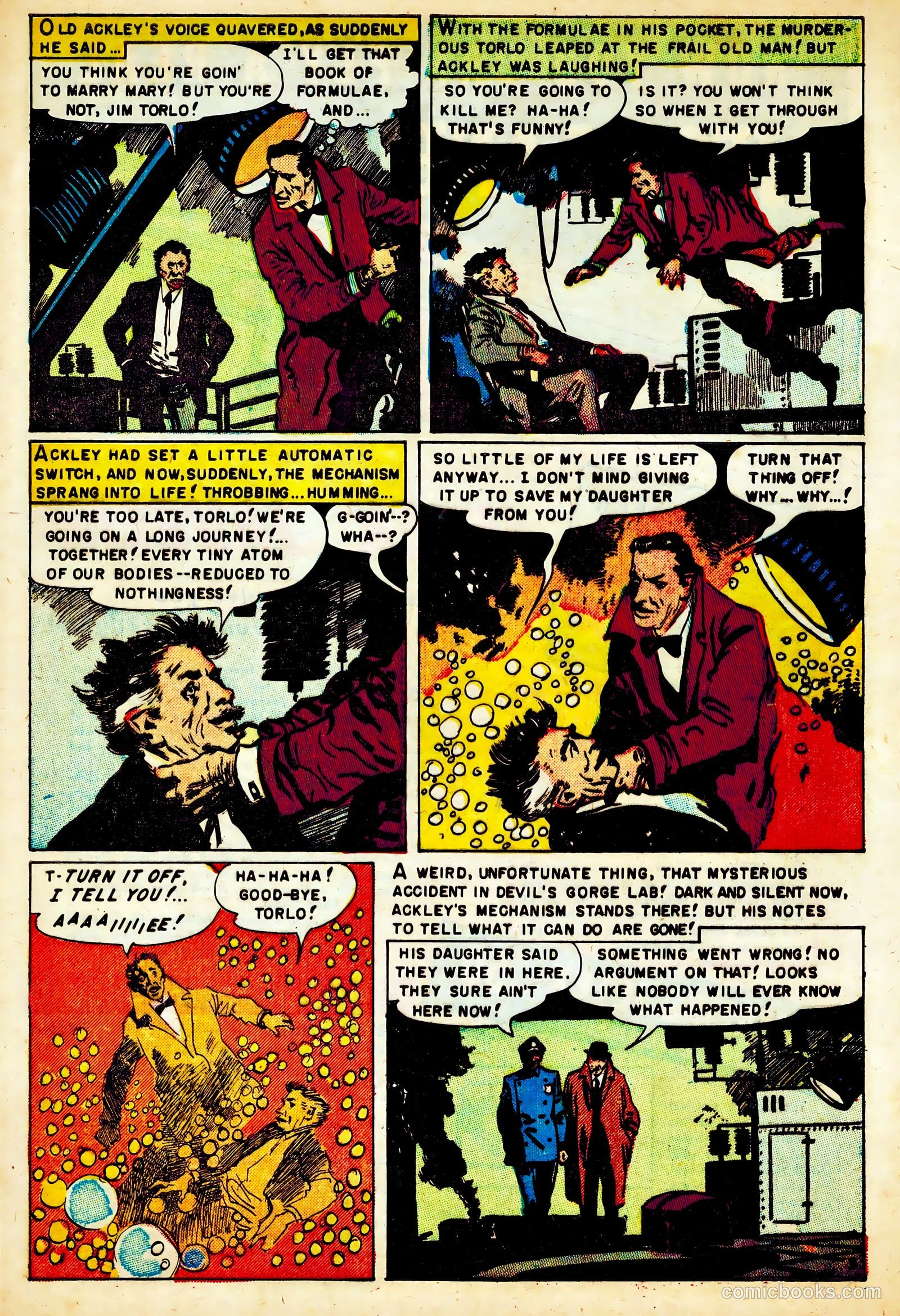 Robotmen of the Lost Planet #1 — page 33 of 36