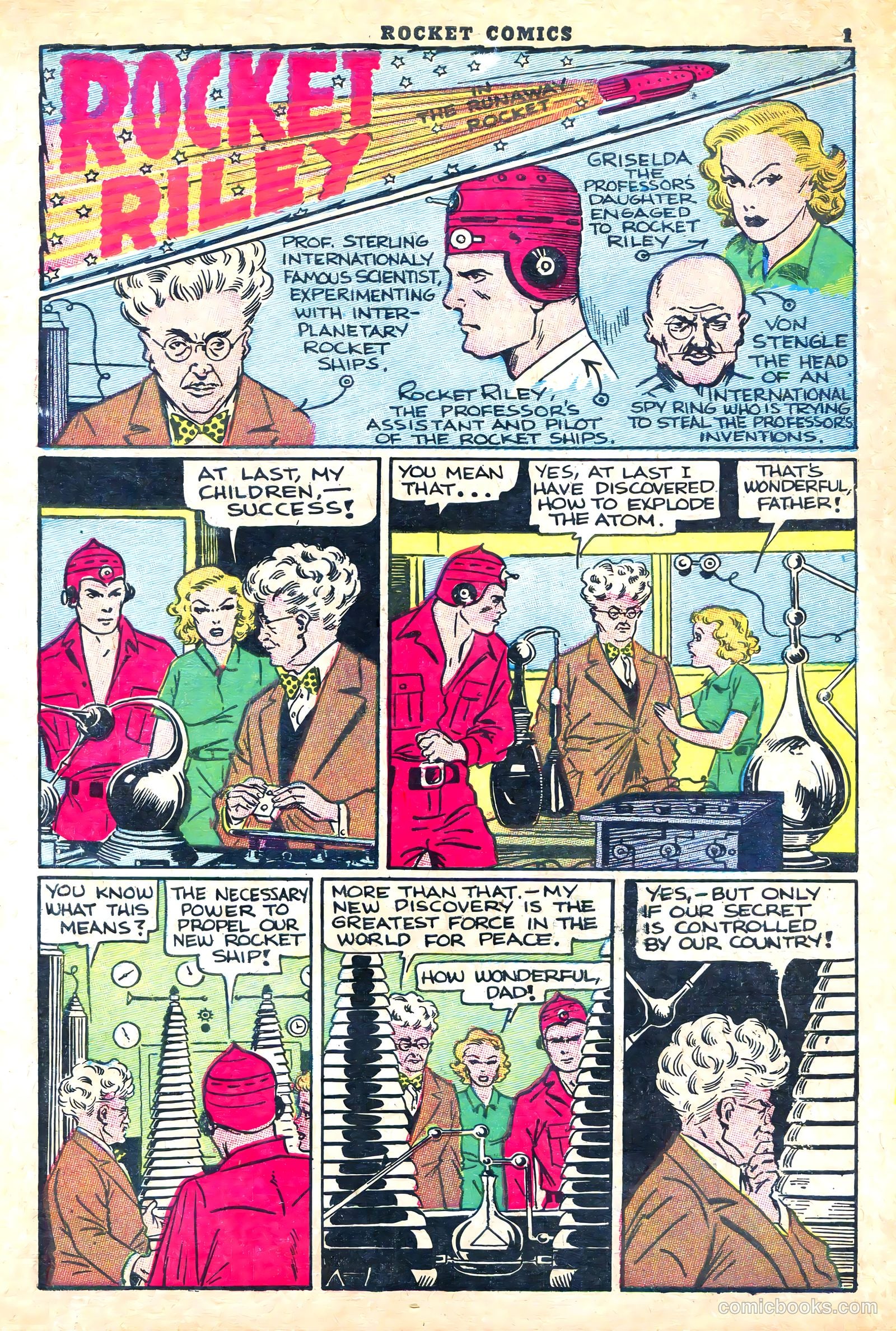 Rocket Comics #1 — page 3 of 68
