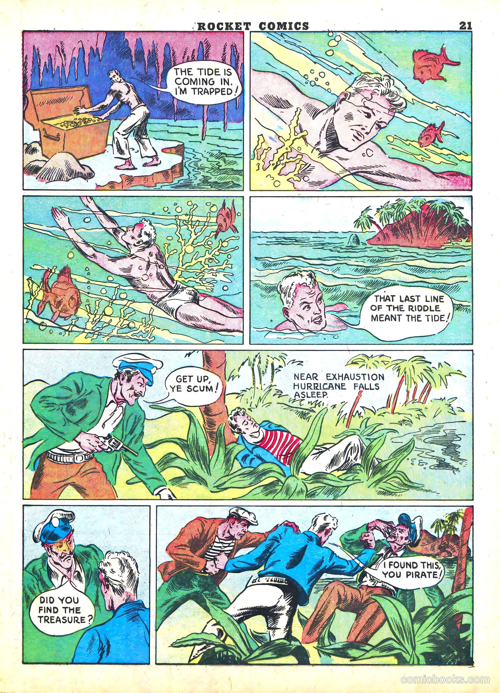 Rocket Comics #1 — page 23 of 68