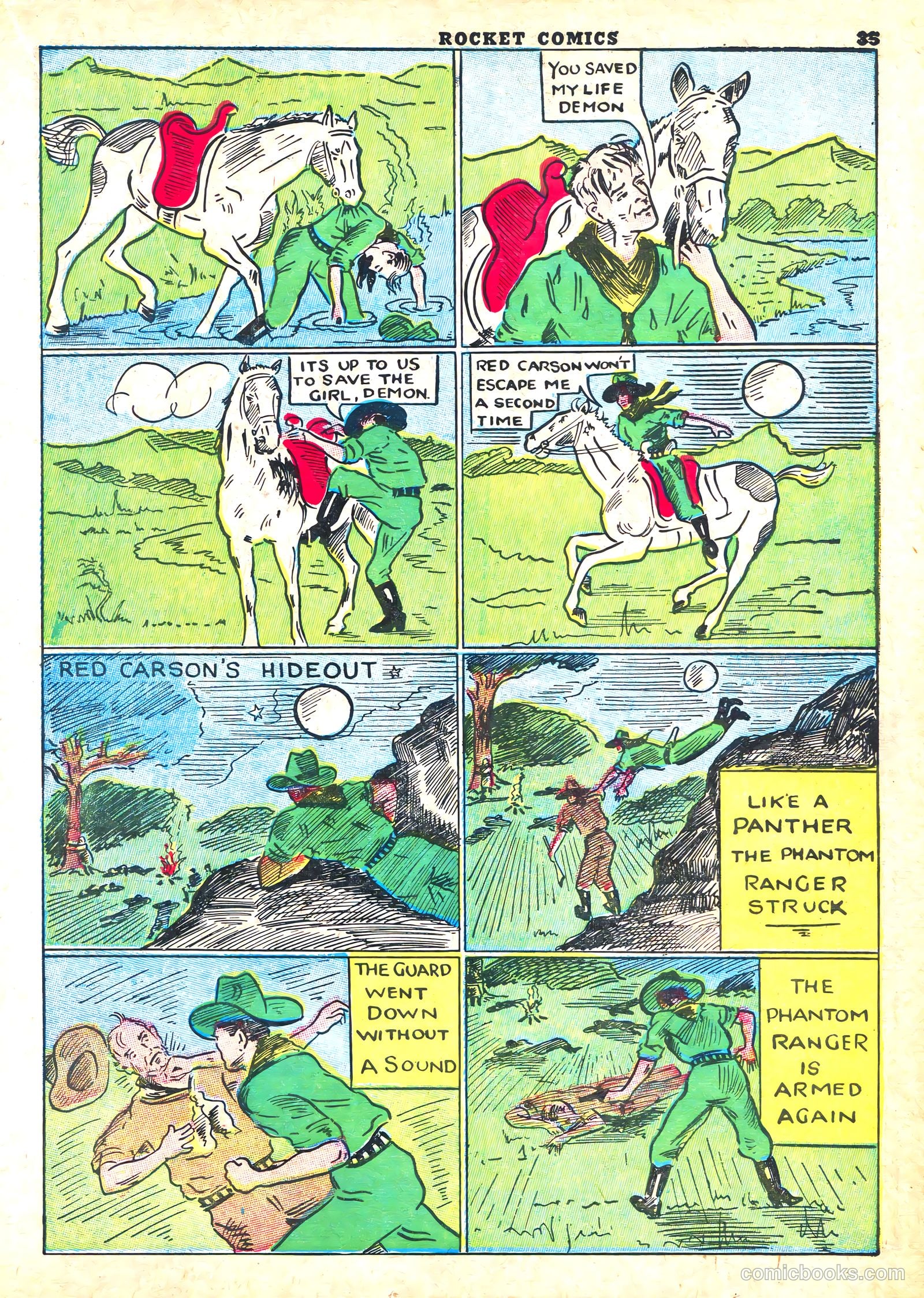 Rocket Comics #1 — page 37 of 68