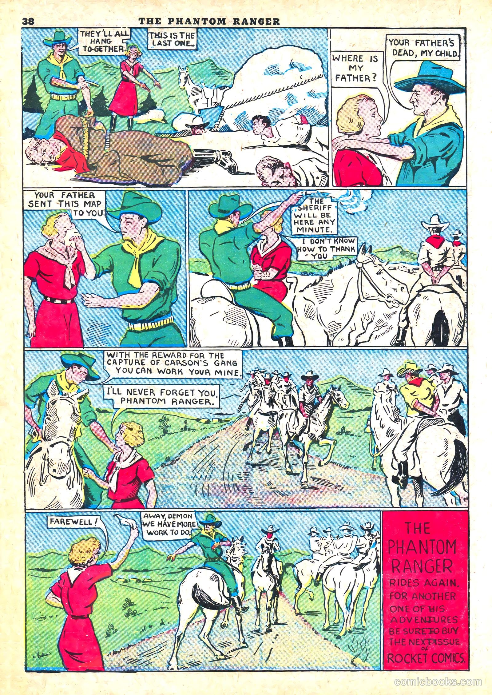 Rocket Comics #1 — page 40 of 68