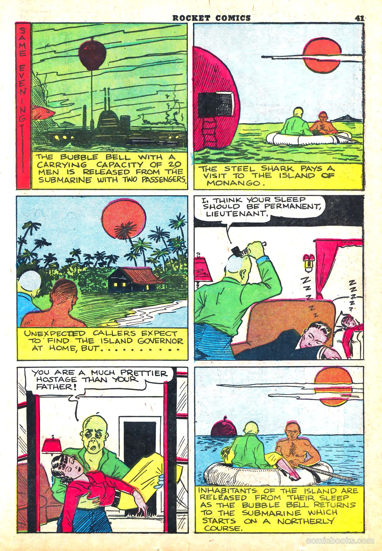 Rocket Comics #1 — page 43 of 68