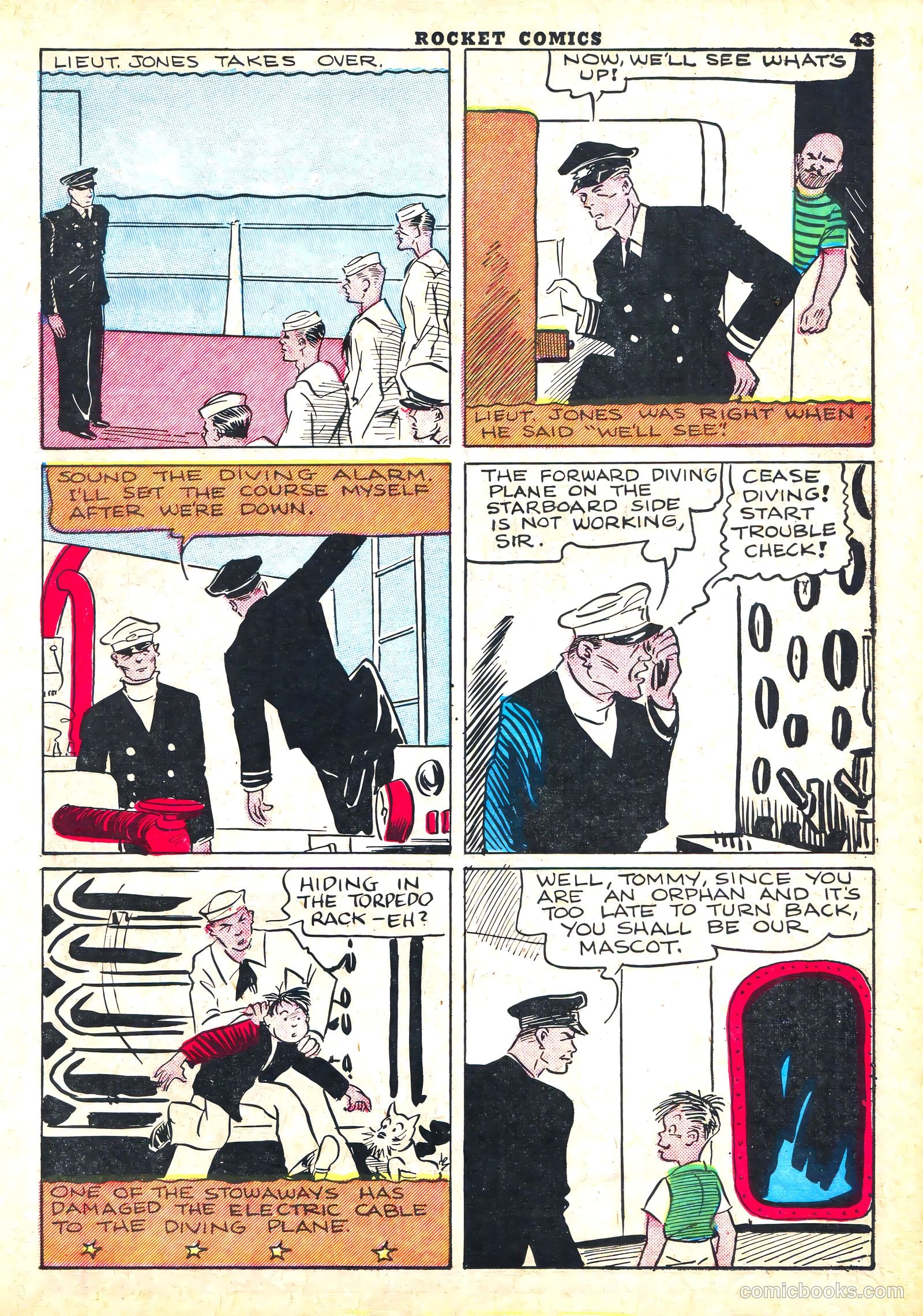 Rocket Comics #1 — page 45 of 68