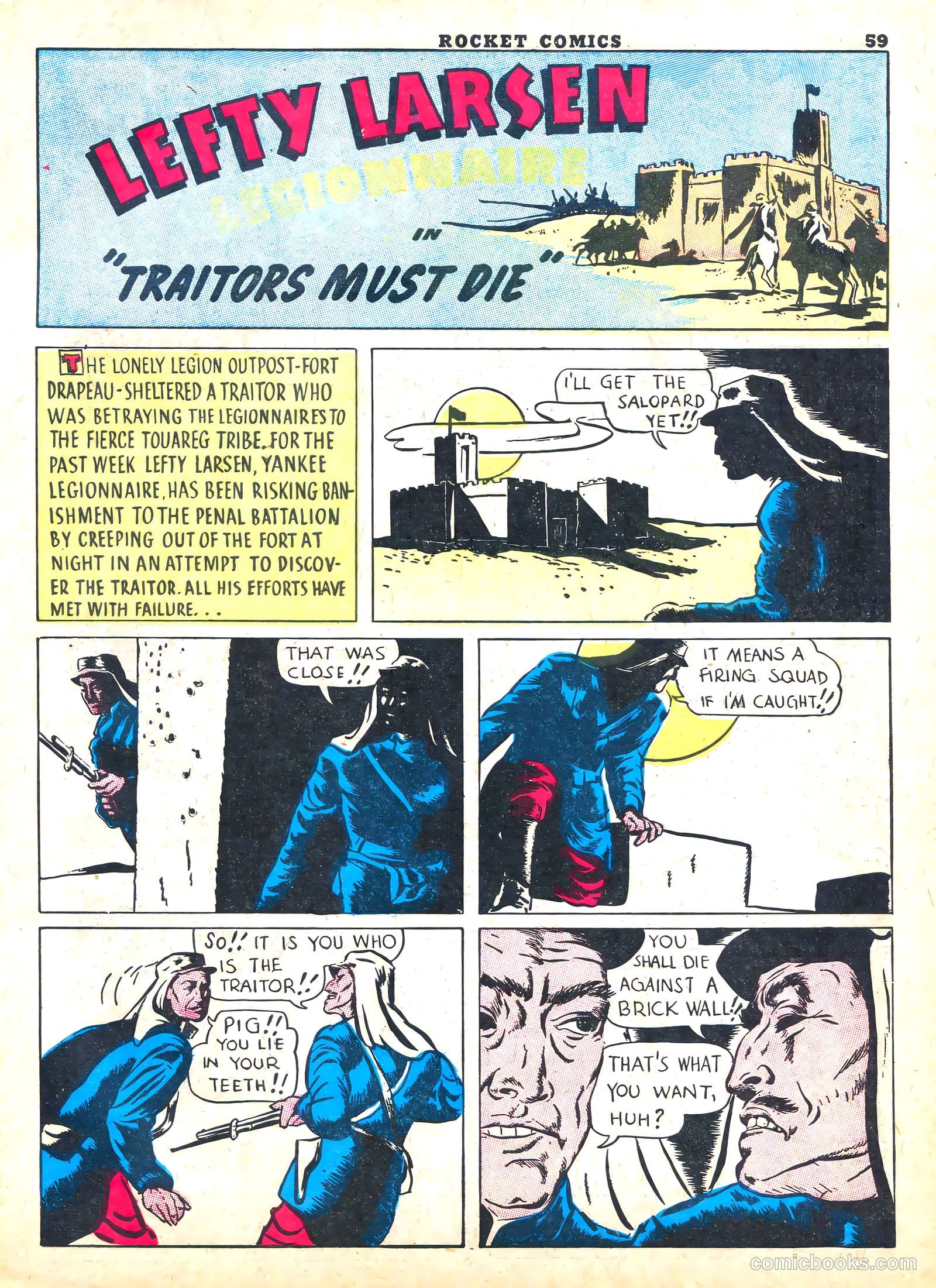 Rocket Comics #1 — page 61 of 68