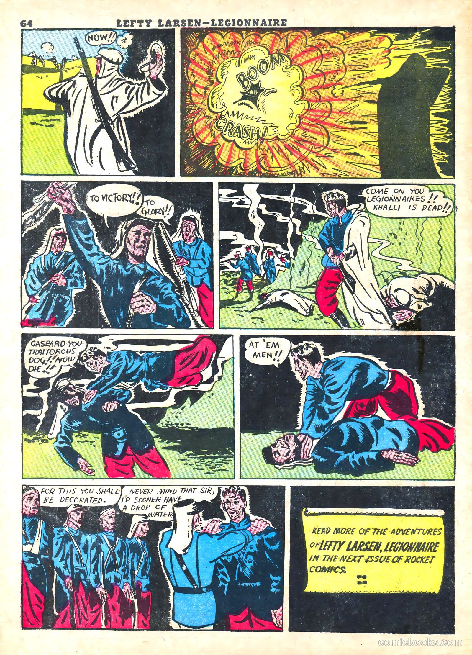 Rocket Comics #1 — page 66 of 68