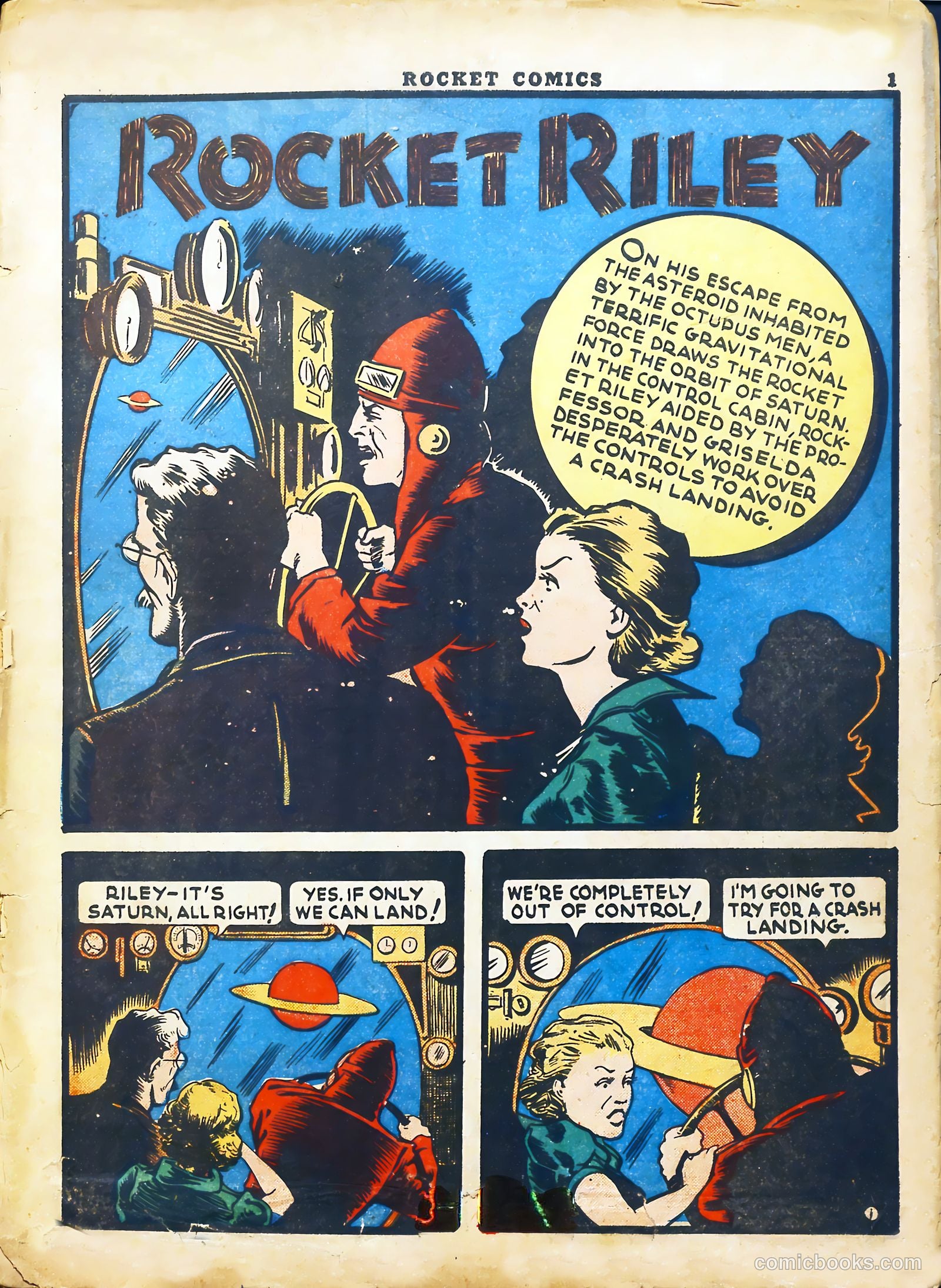 Rocket Comics #2 — page 3 of 70
