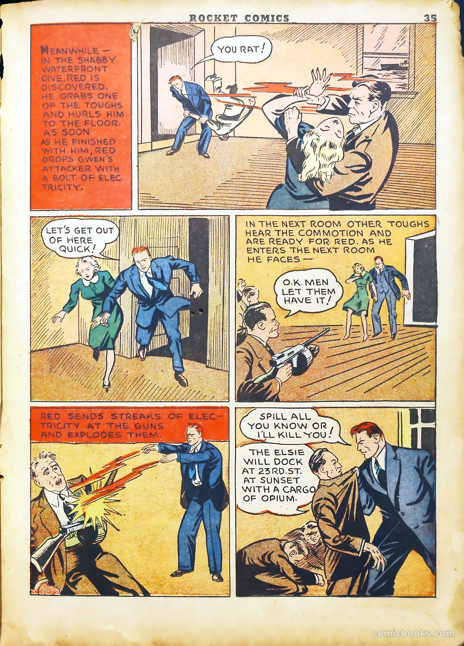 Rocket Comics #2 — page 37 of 70