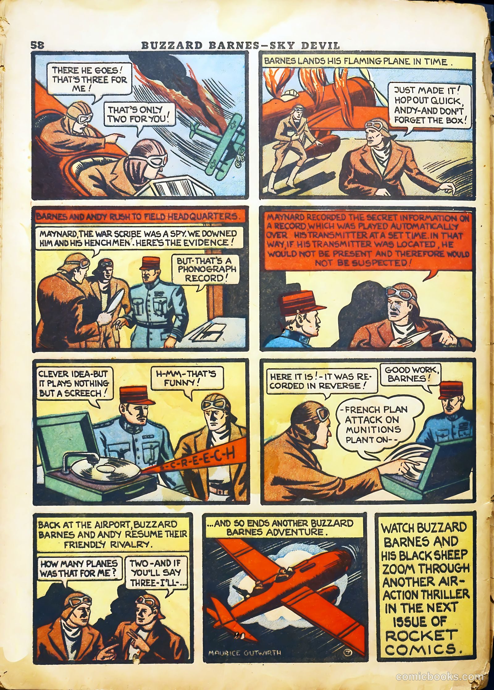 Rocket Comics #2 — page 60 of 70