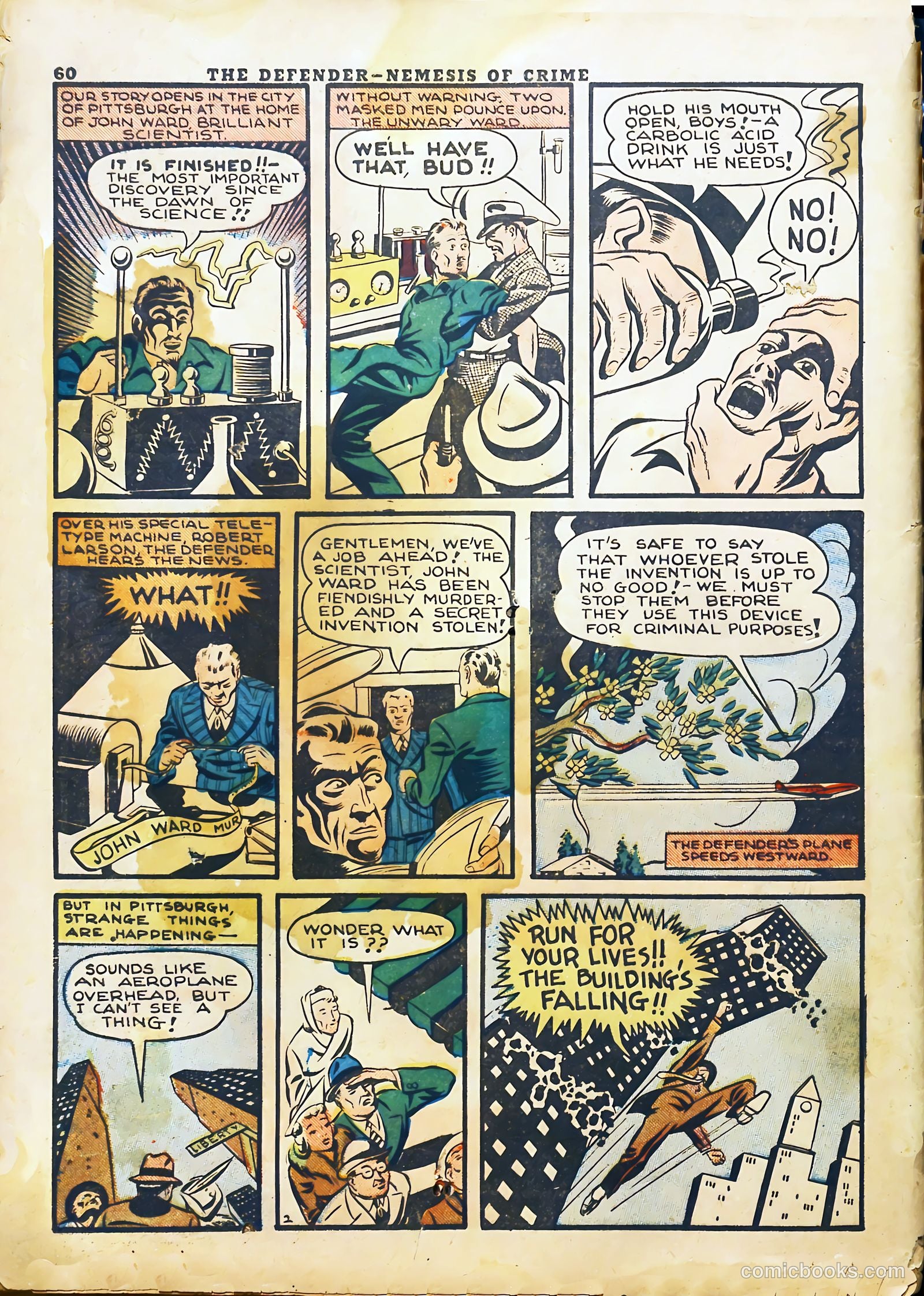 Rocket Comics #2 — page 62 of 70
