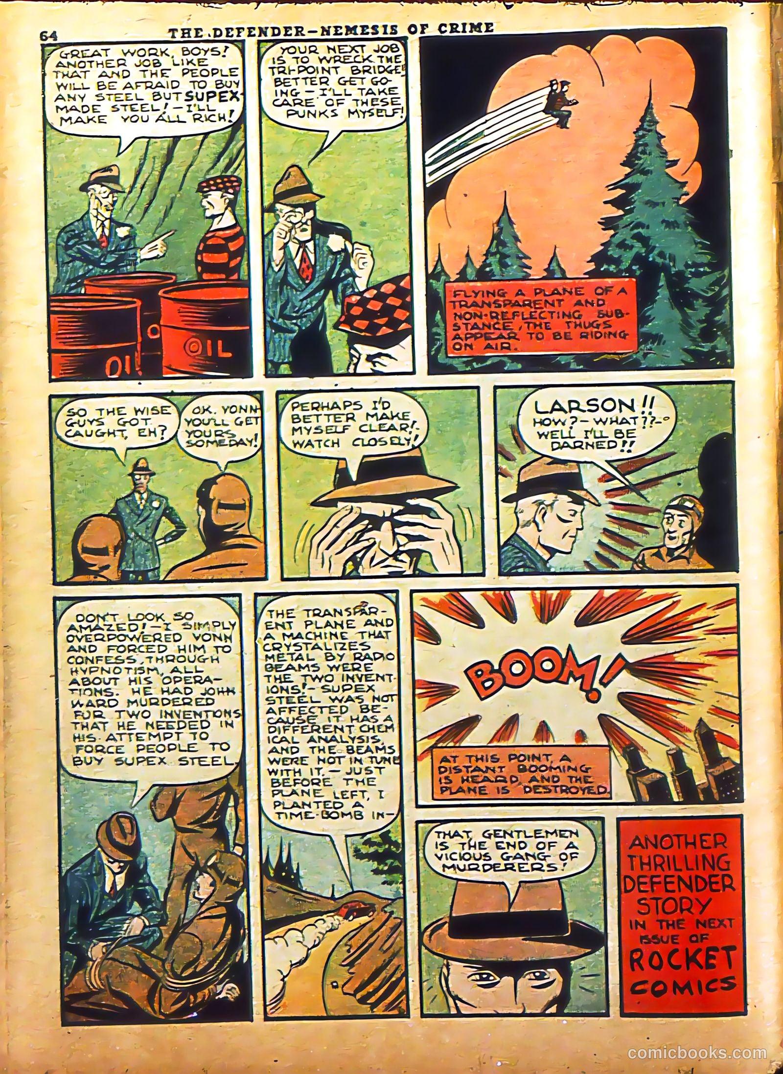 Rocket Comics #2 — page 66 of 70