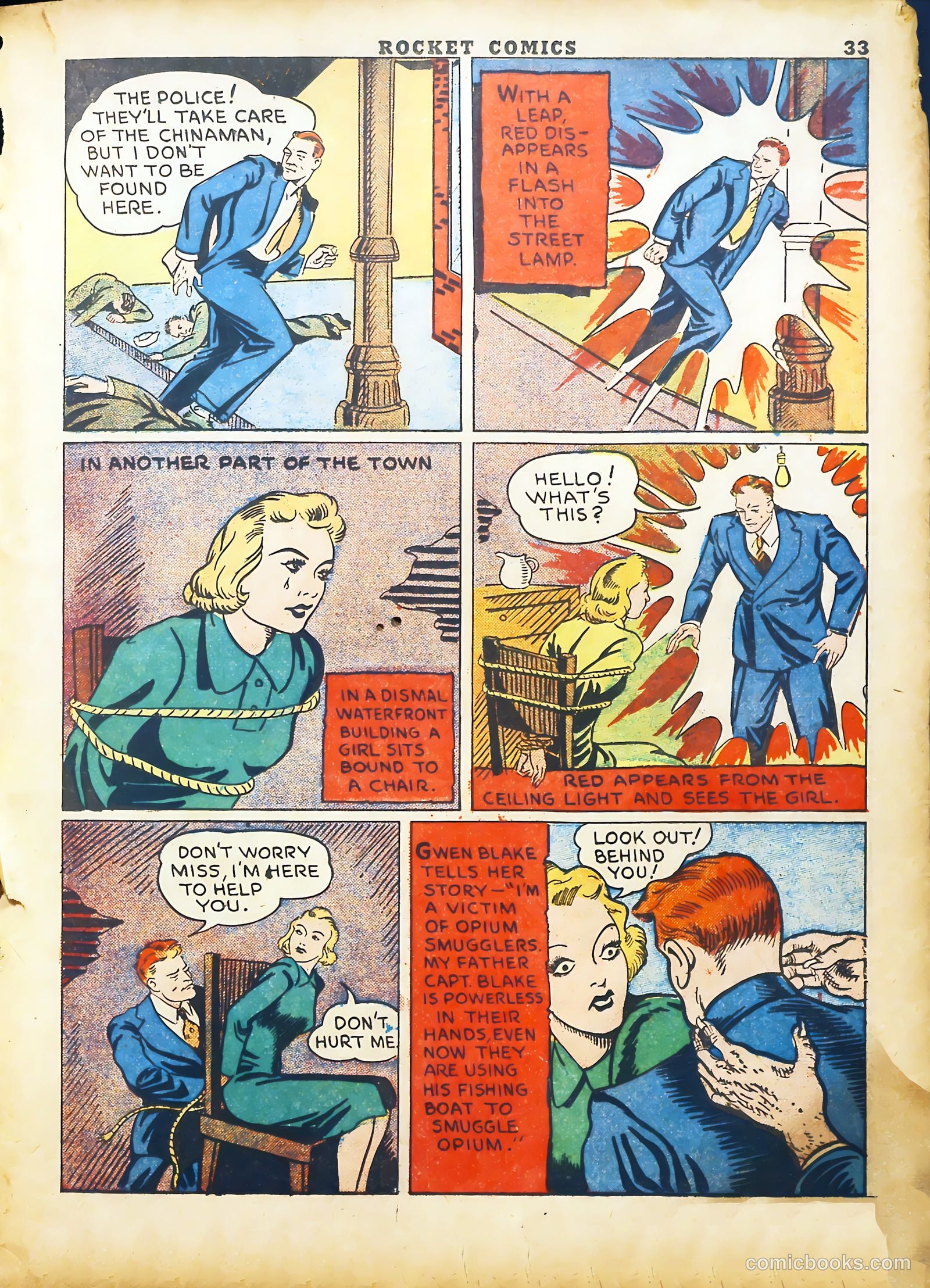 Rocket Comics #2 — page 35 of 69