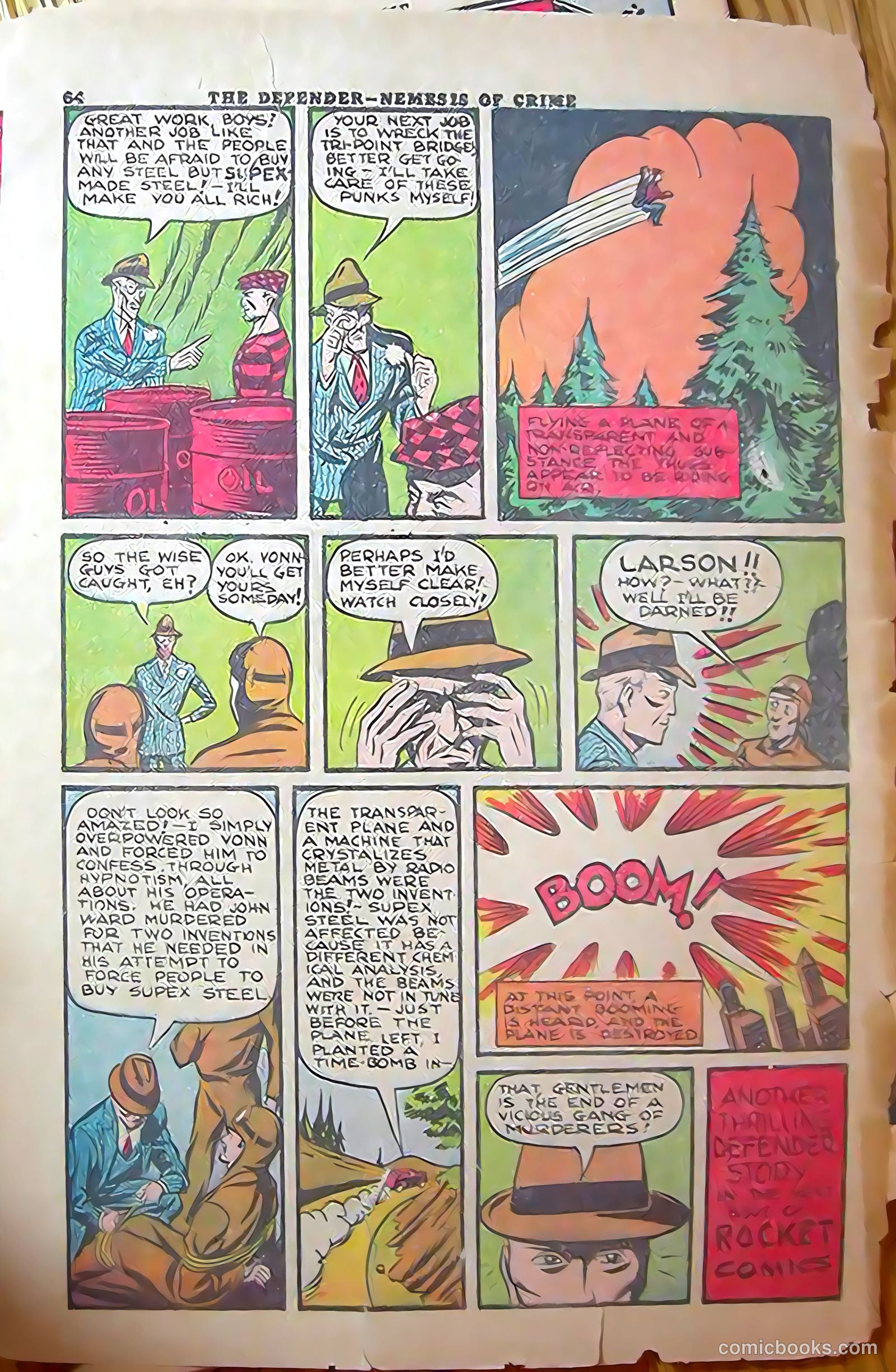 Rocket Comics #2 — page 67 of 69