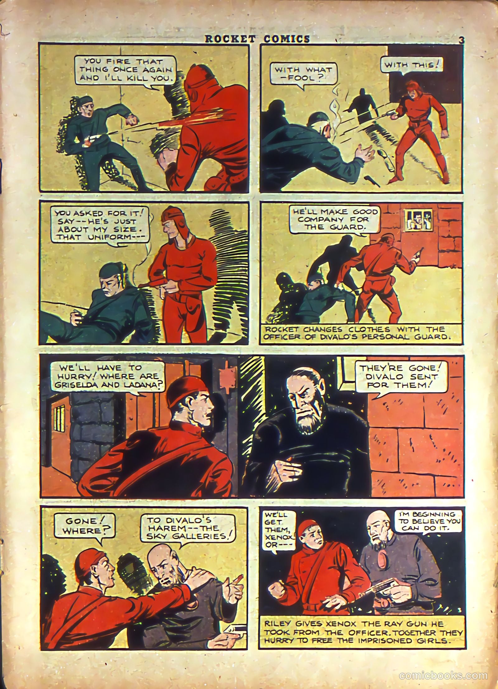 Rocket Comics #3 — page 5 of 68