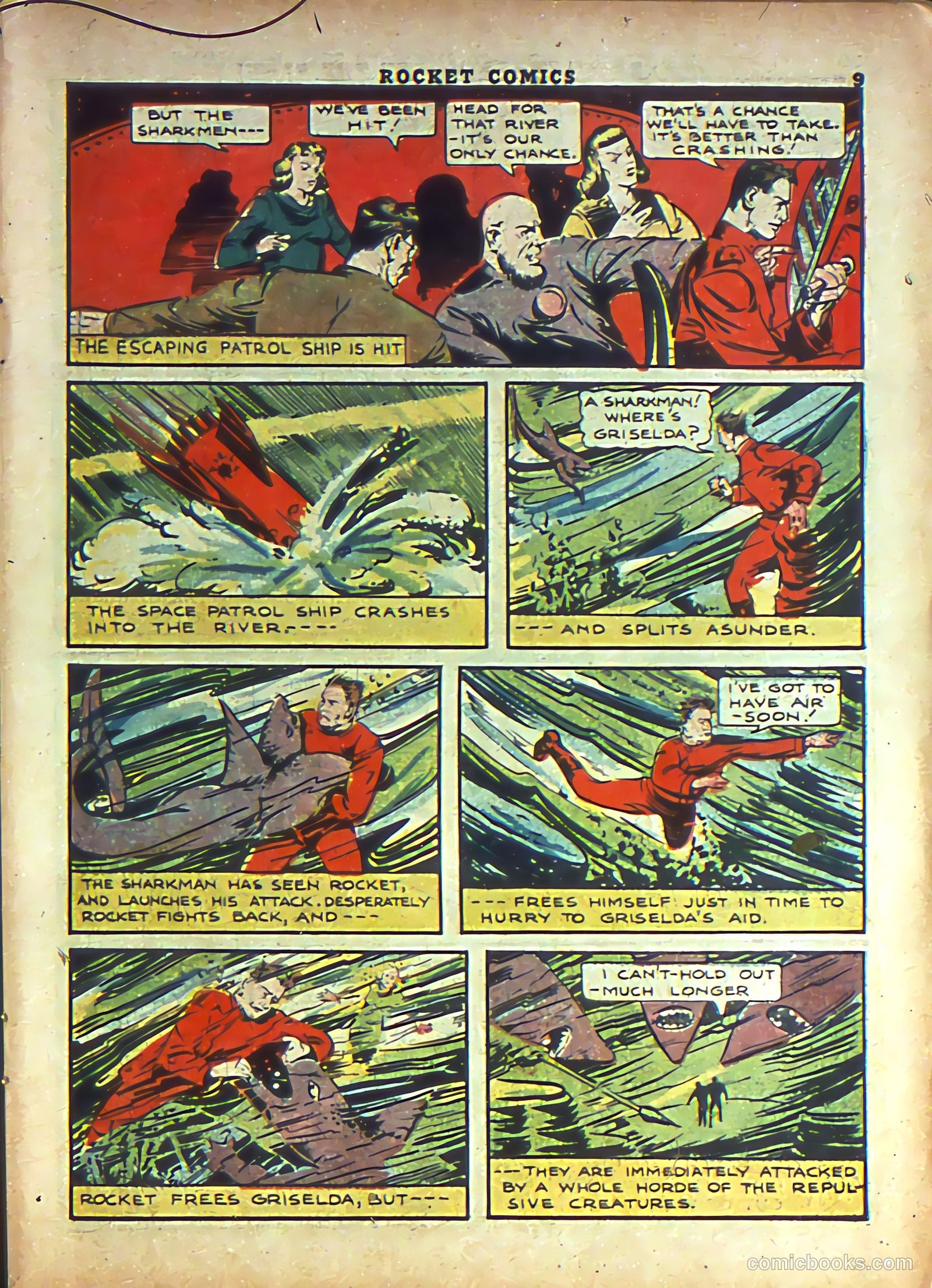 Rocket Comics #3 — page 11 of 68