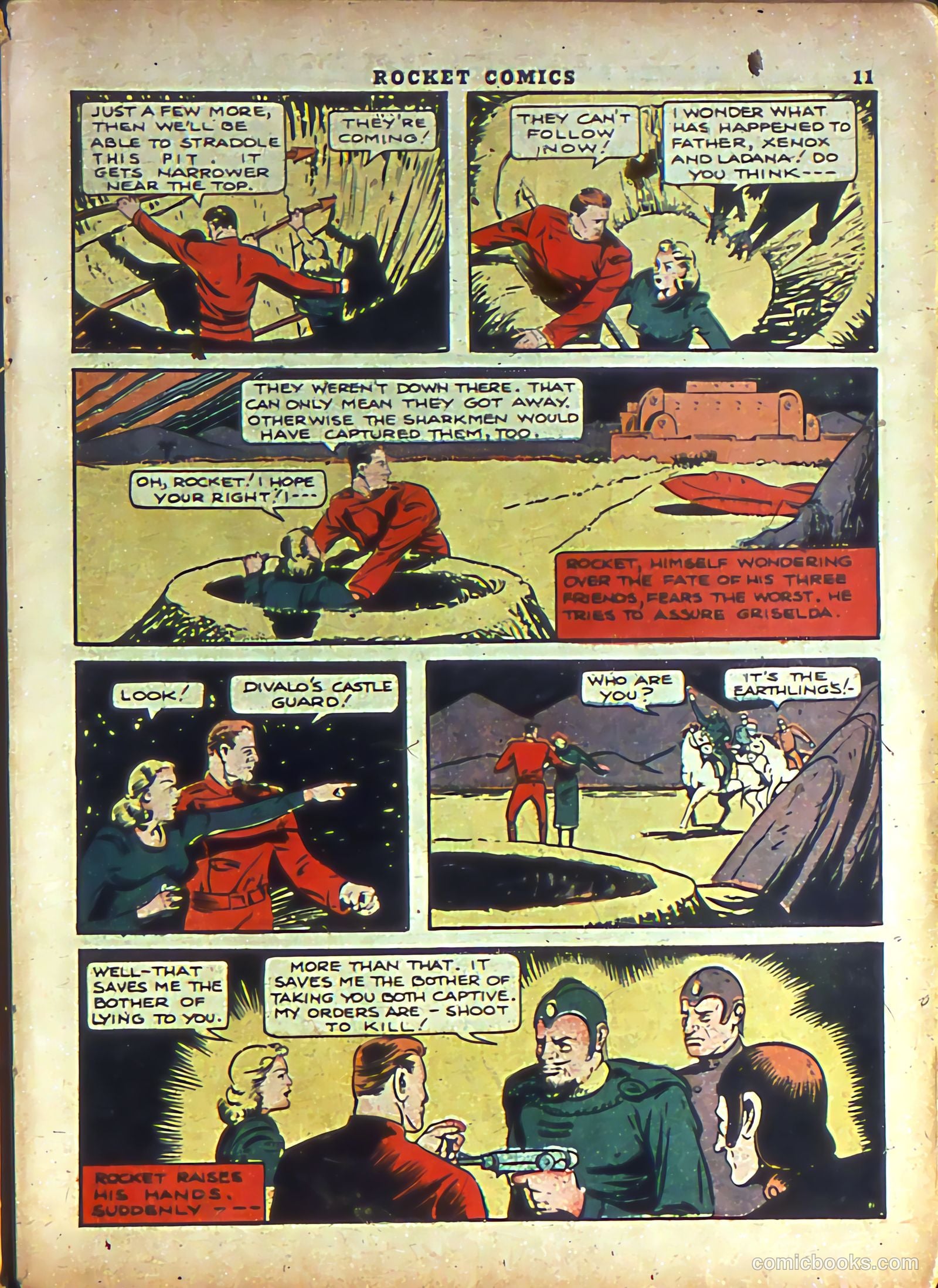 Rocket Comics #3 — page 13 of 68